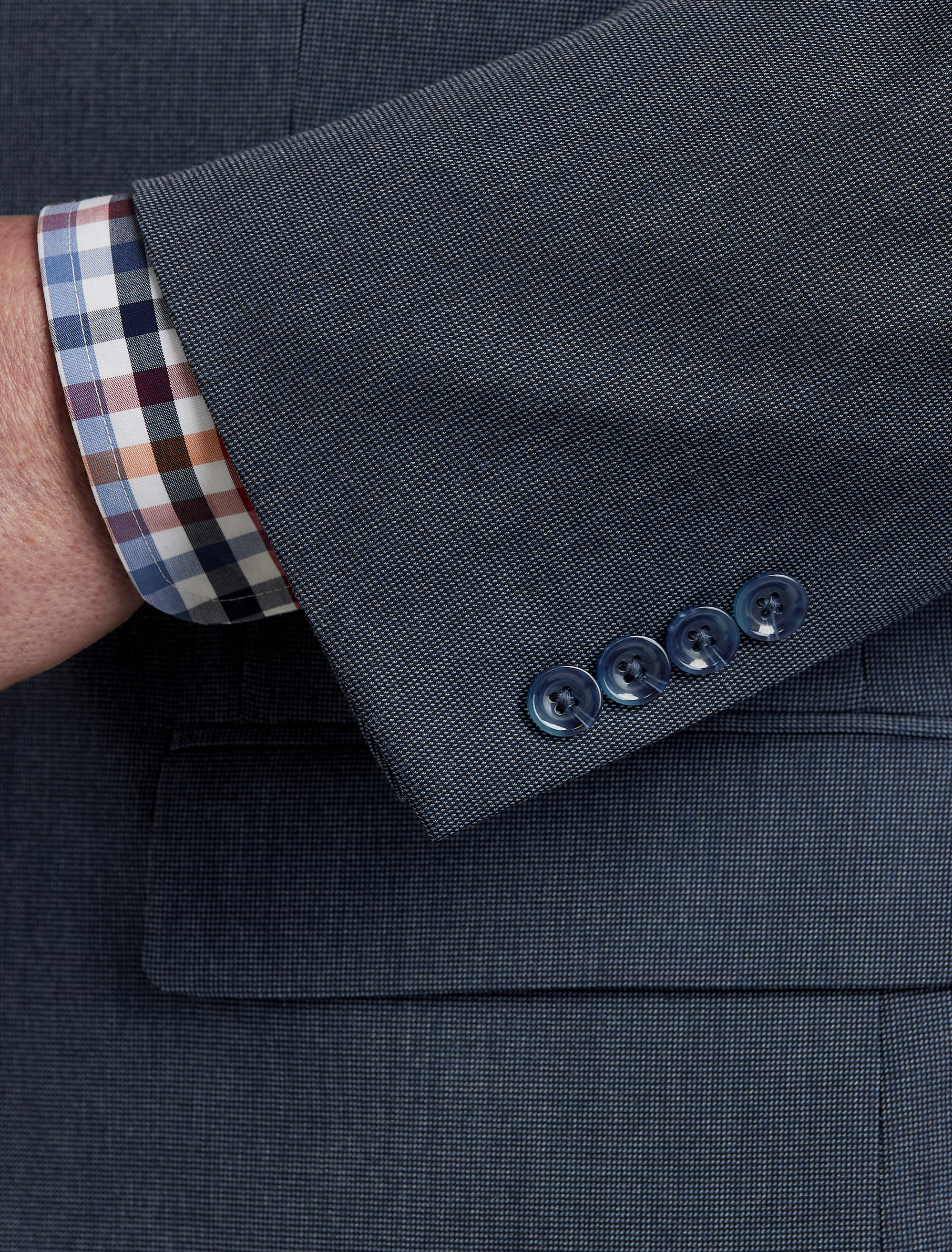 OH NAVY MICRO NEAT SUIT JKT