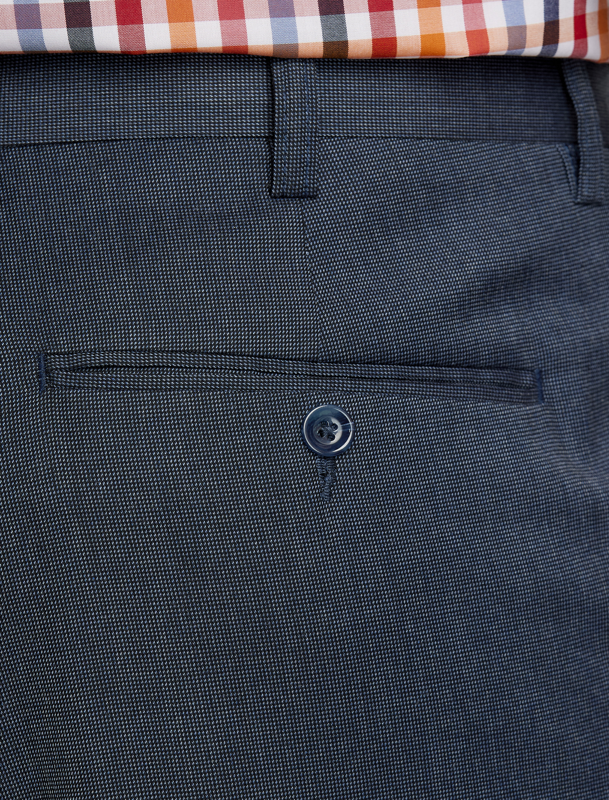 Waist-Relaxer Micro Dot Suit Pants