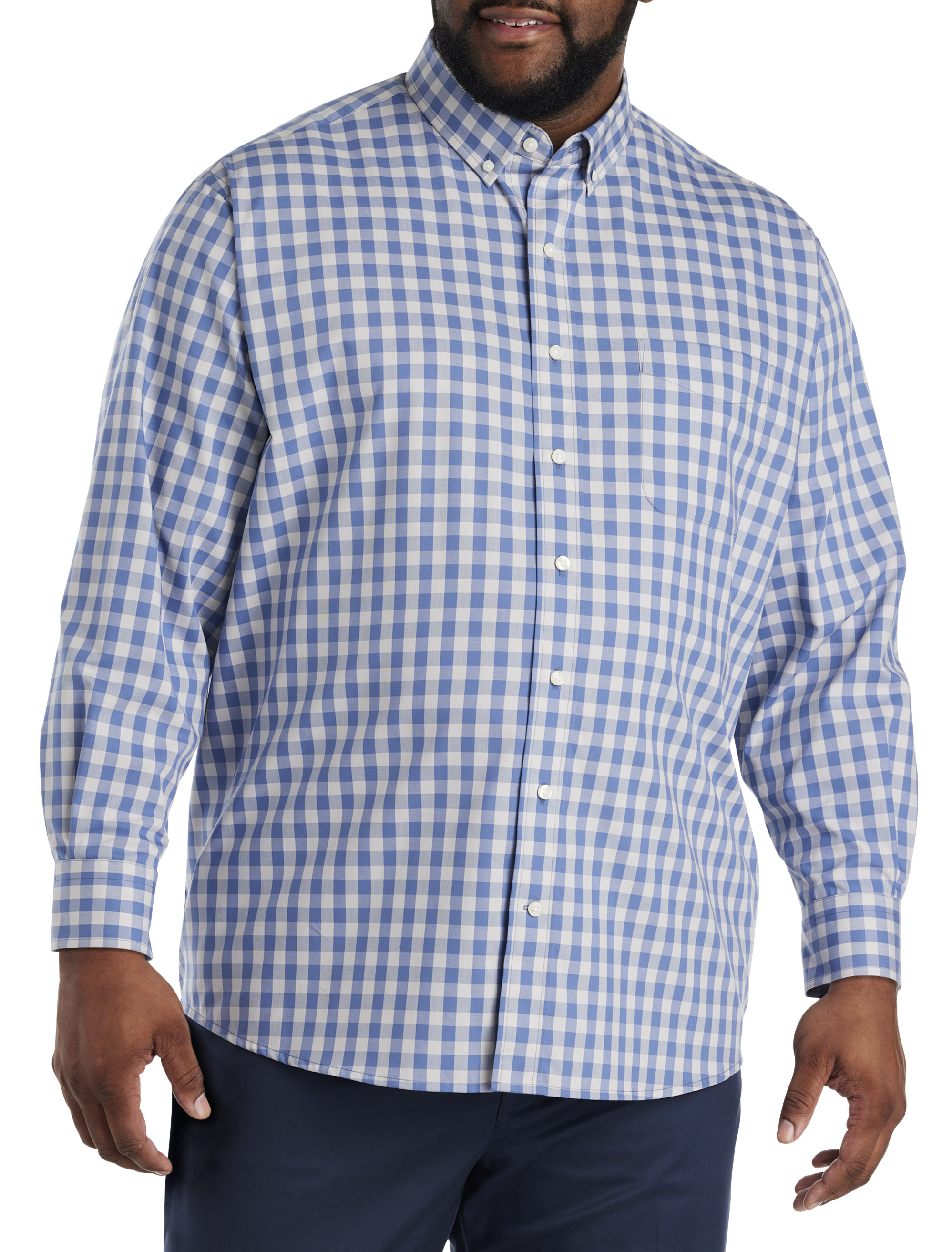 Check Patterned Sport Shirt