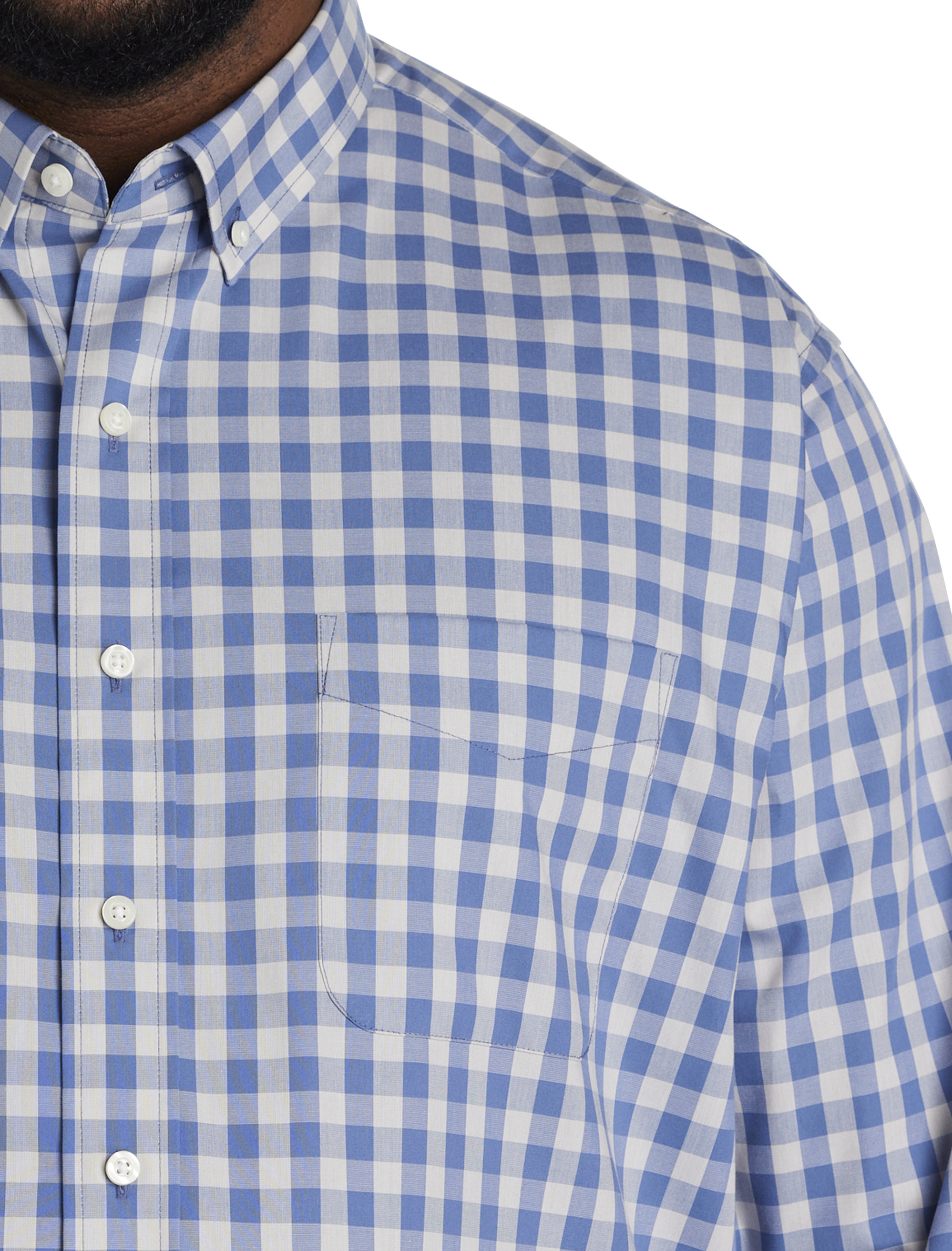 Check Patterned Sport Shirt