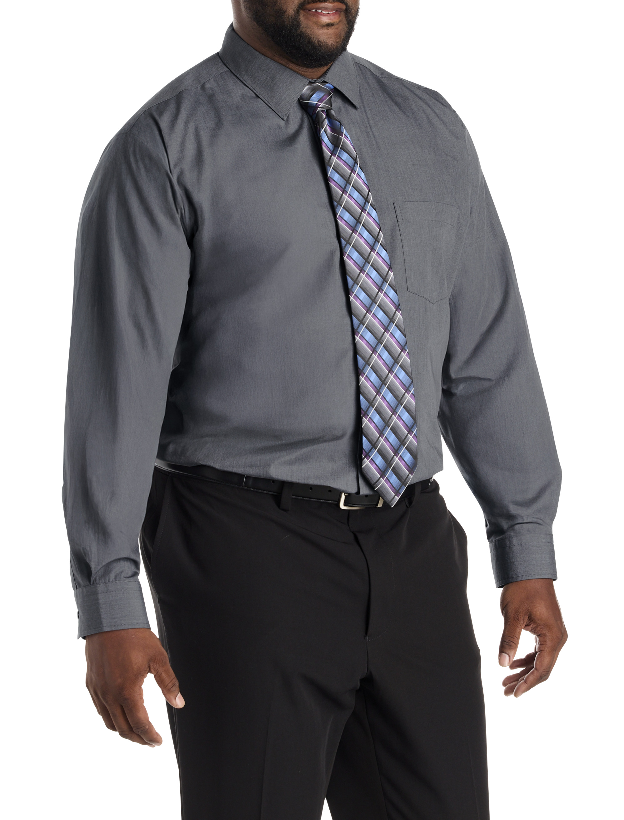 Performance Heather Dress Shirt