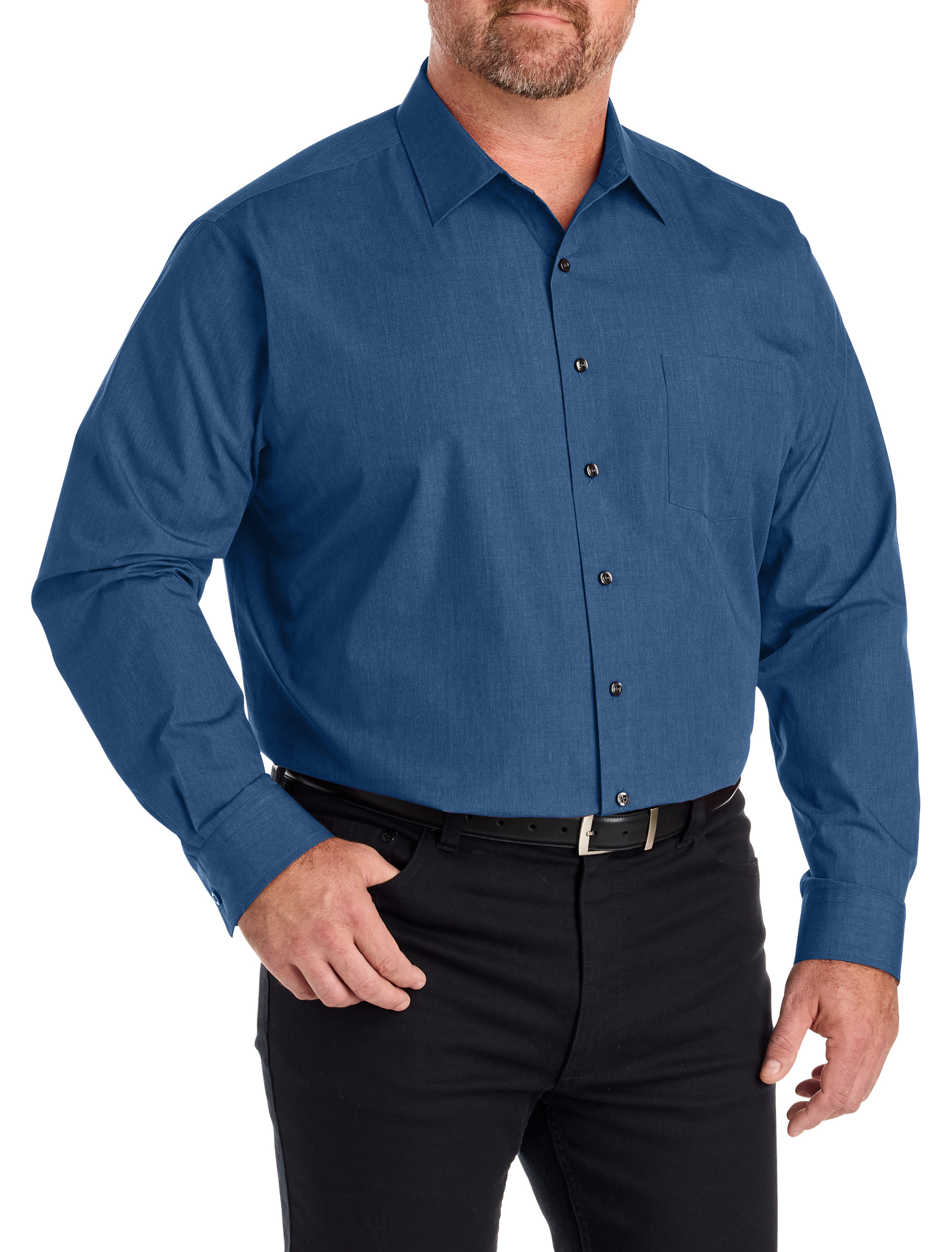 Performance Heather Dress Shirt