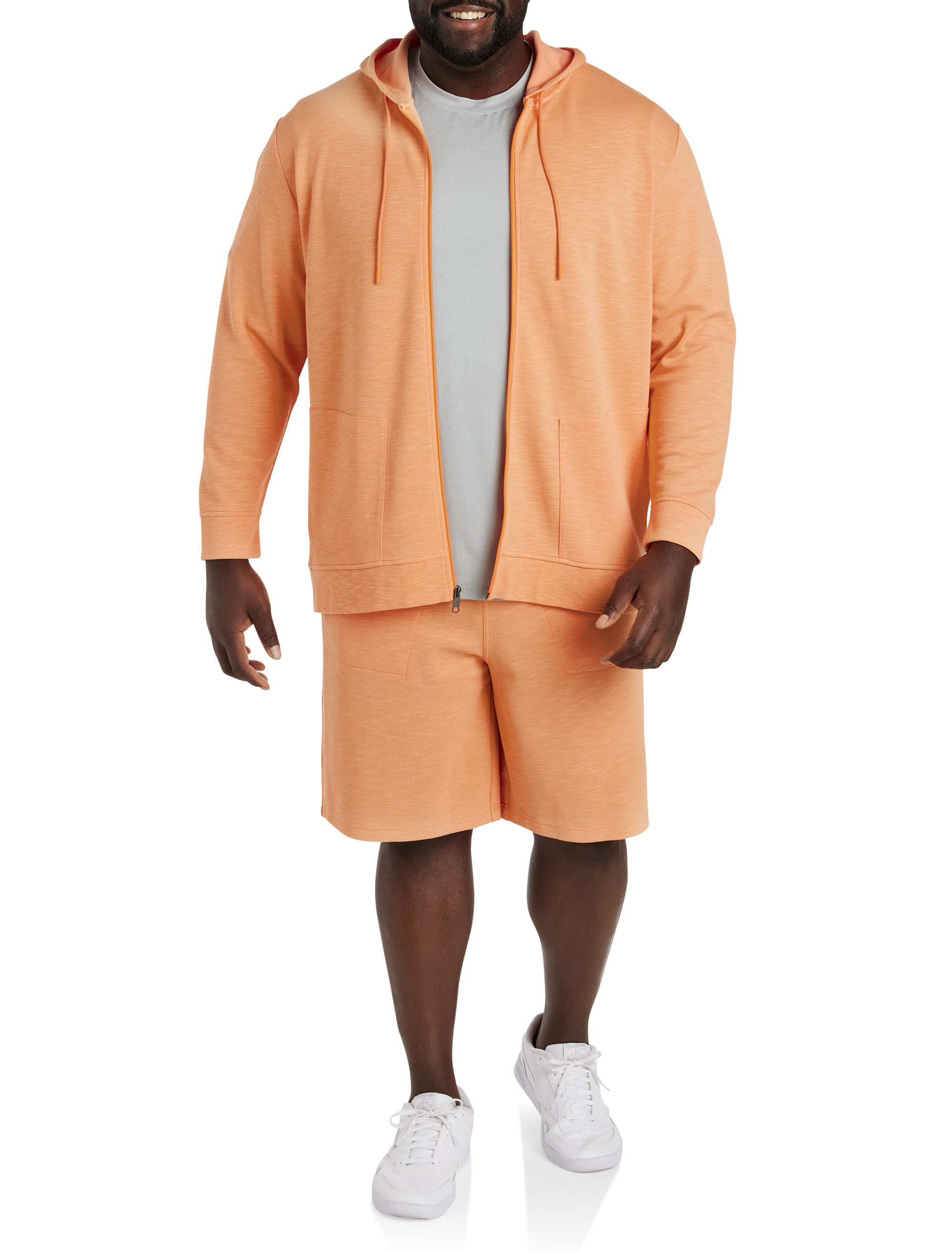 Birdseye Full-Zip Hoodie