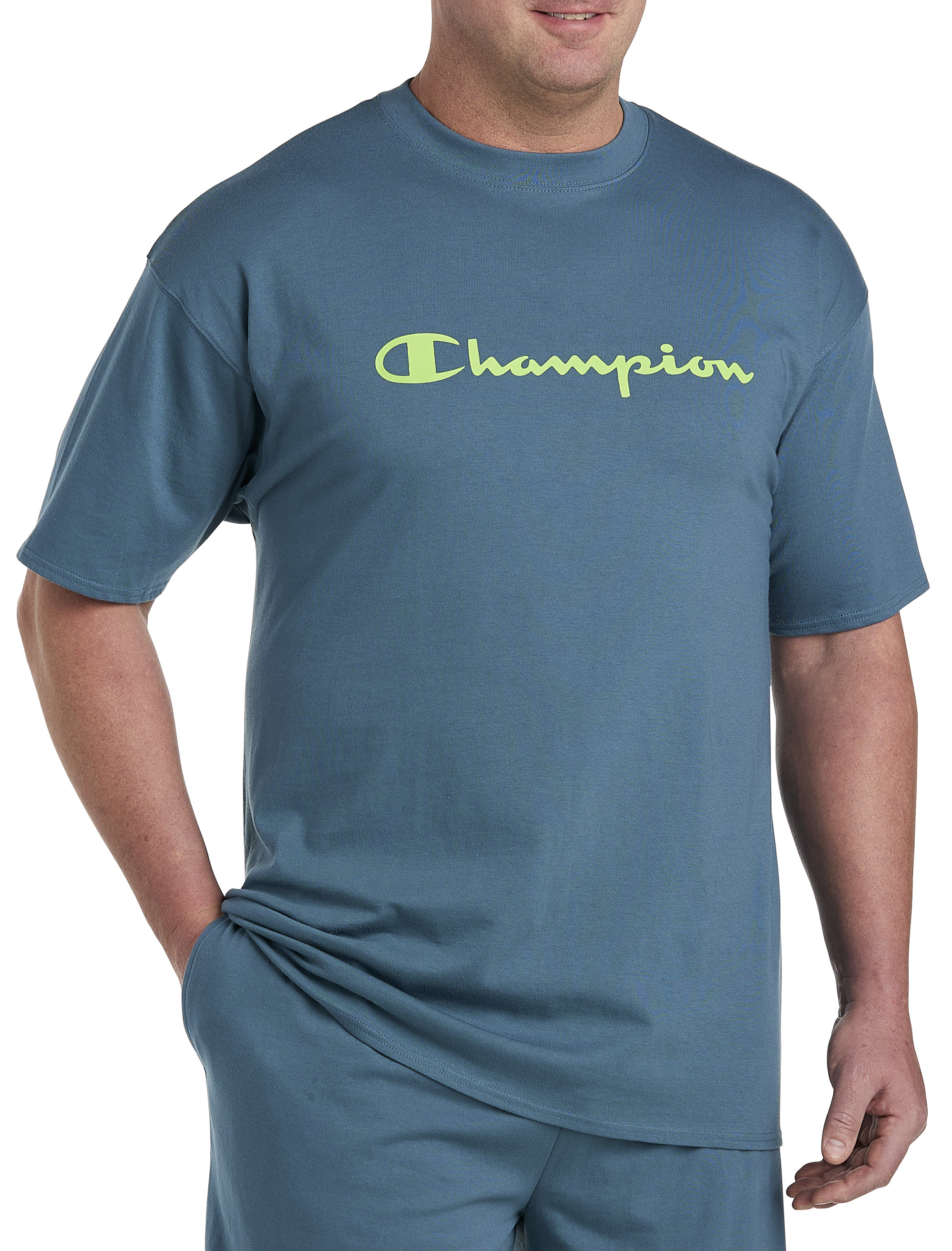 Harga champion script outlet tee