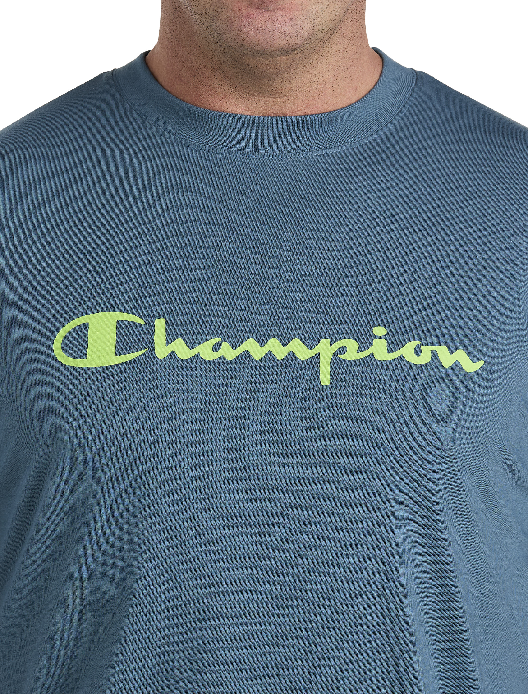 Champion shirts big hot sale and tall