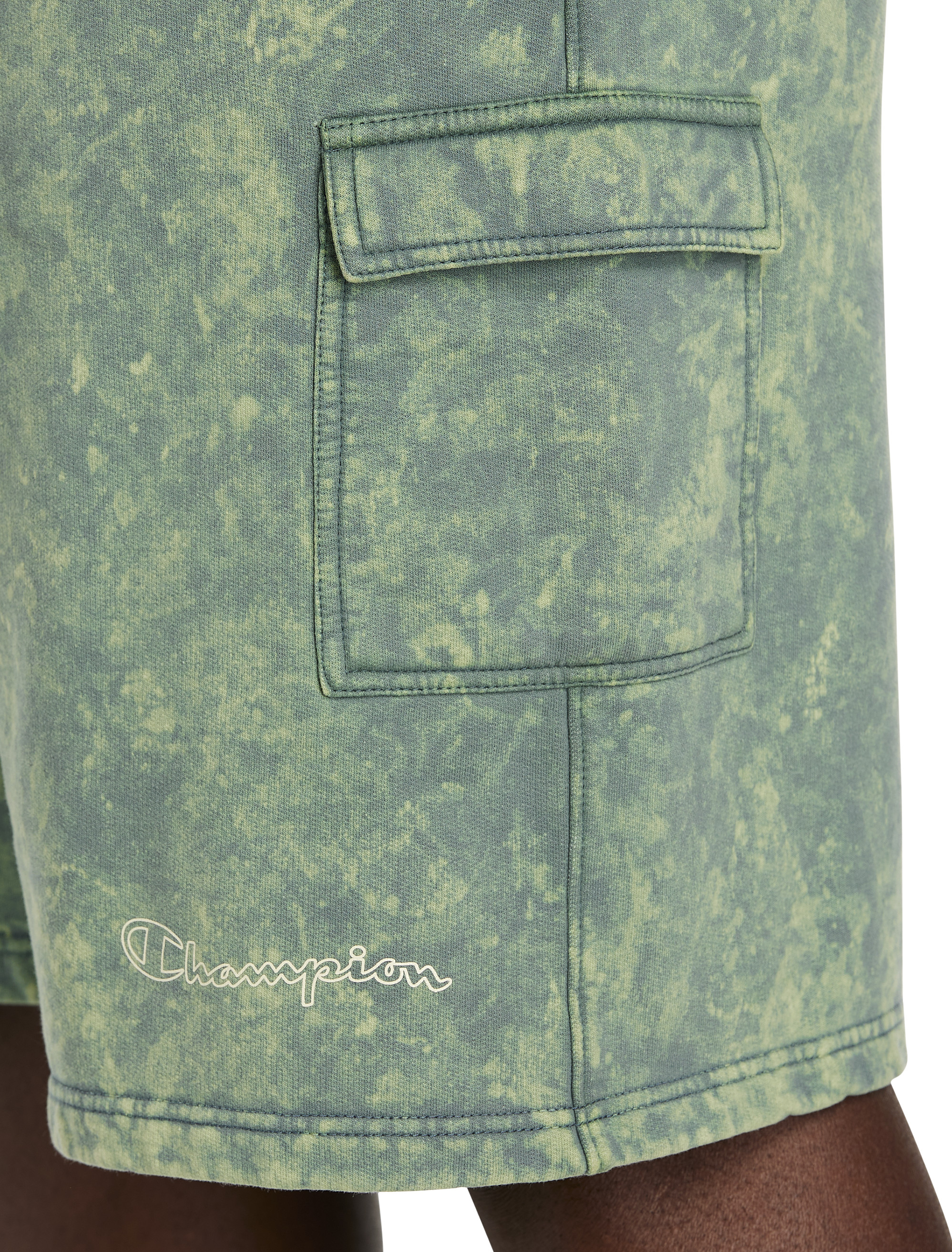 CHAMP ACID WASH FLC CRGO OLIVE