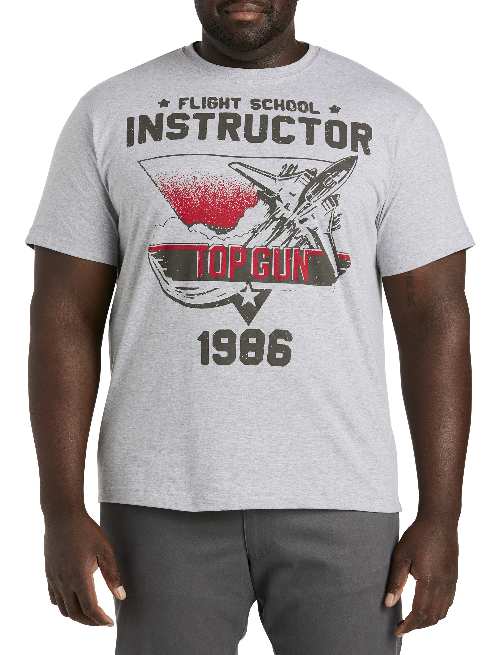 Top Gun Classic Logo Men's and Big Men's Graphic T-shirt 