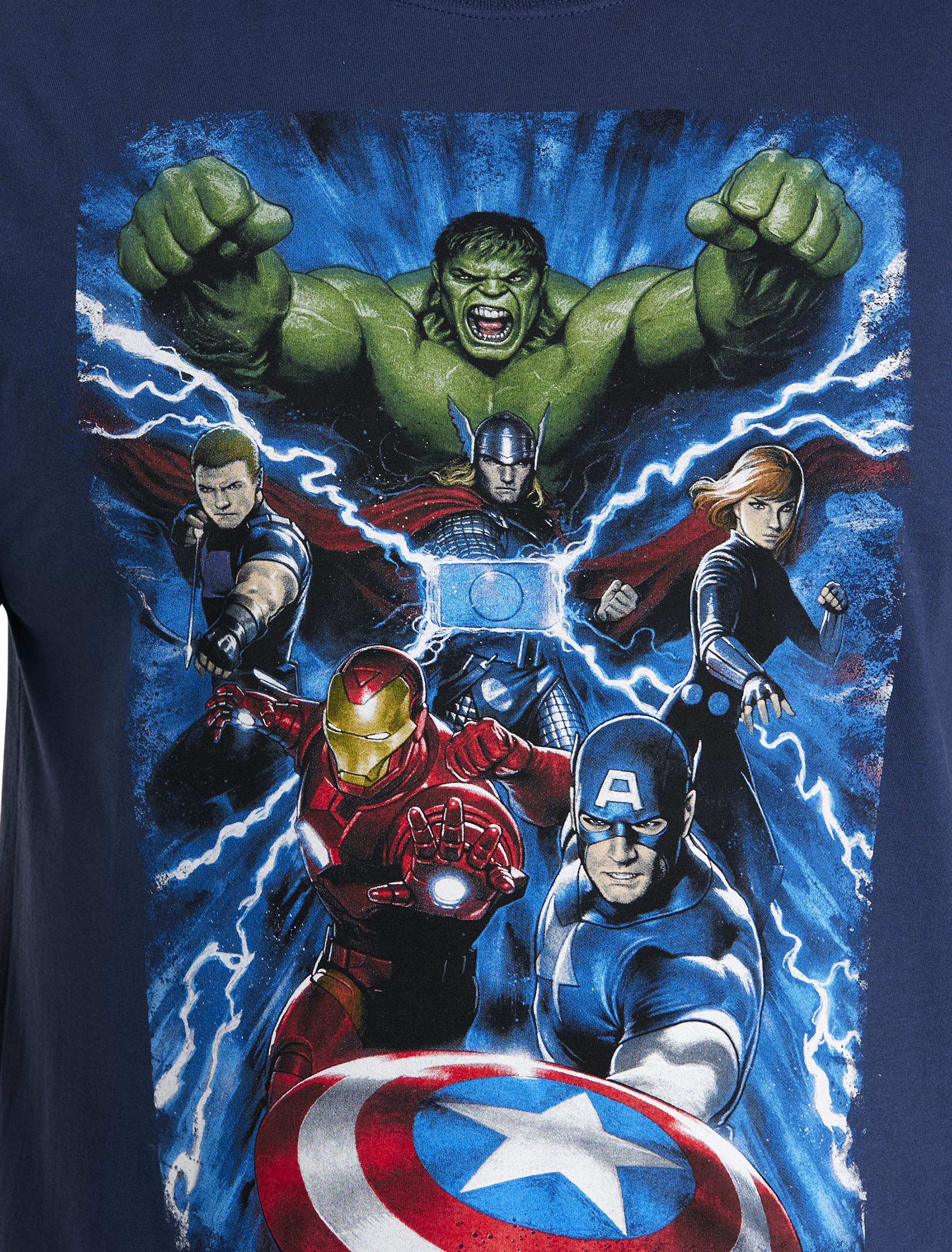 Avengers Boom Graphic Tee