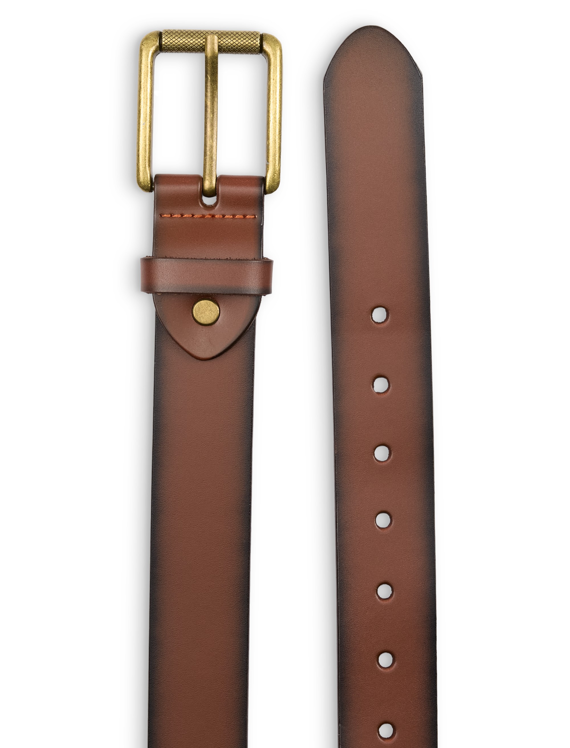 Brass Roller Buckle Belt - thumbnail 2