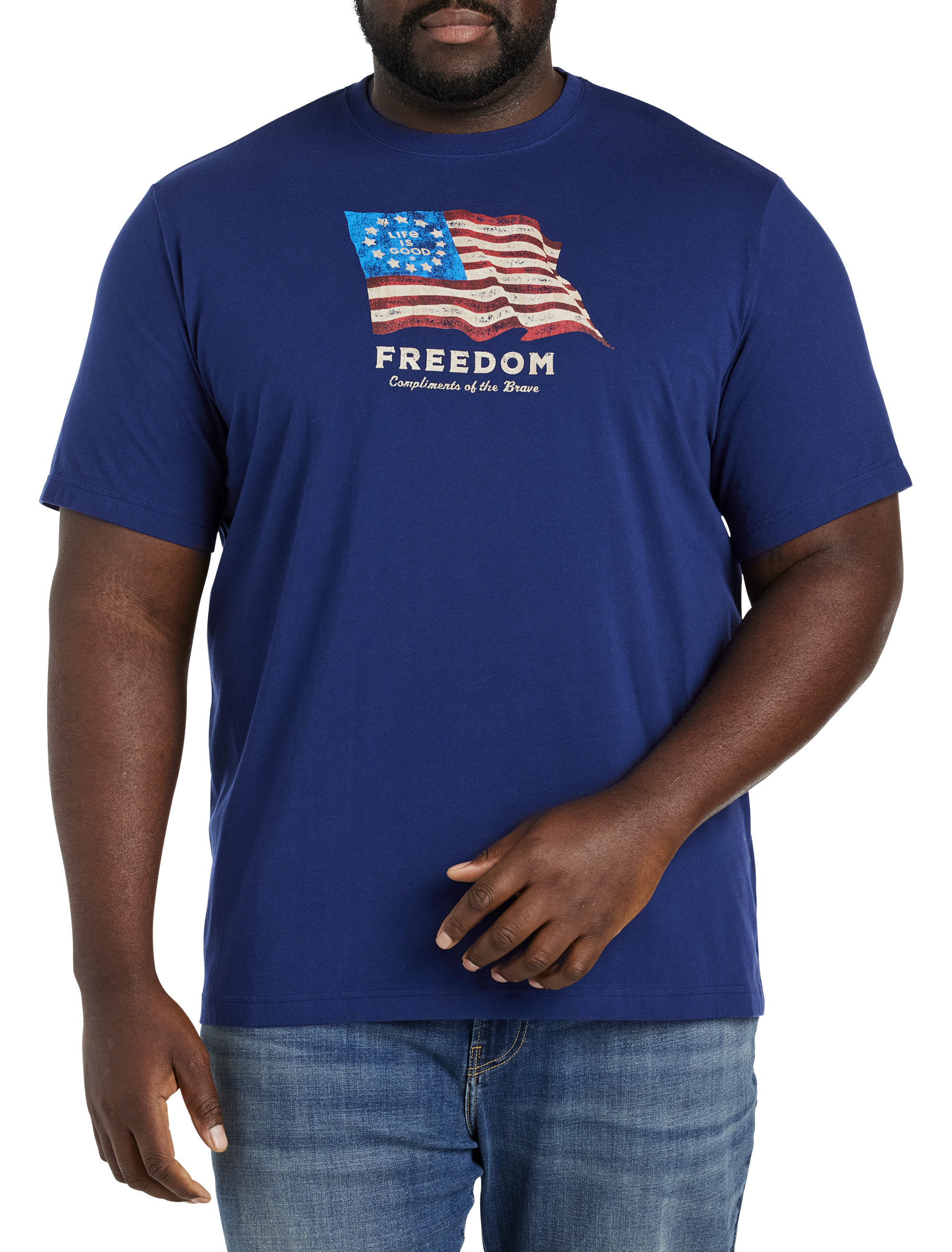 Life is Good® American Flag Graphic Tee