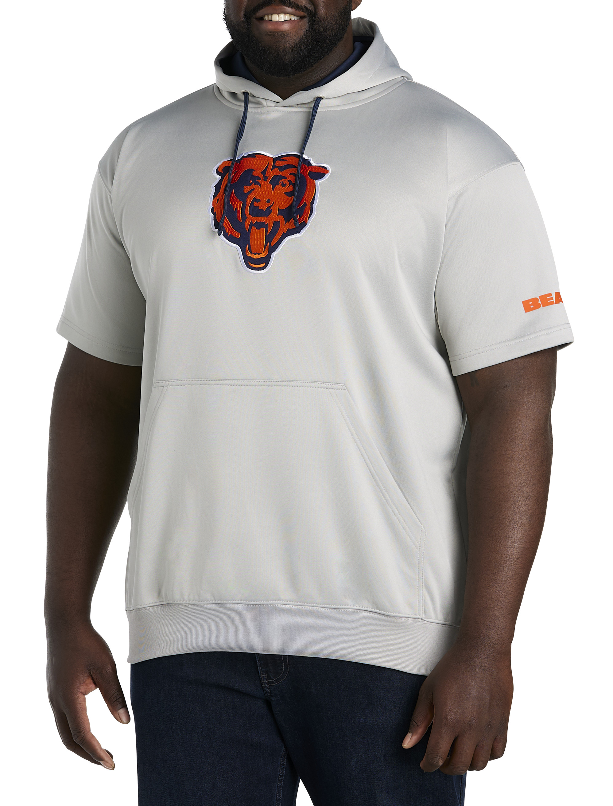 NFL Mens Chicago Bears Graphic T-Shirt, Blue, Large