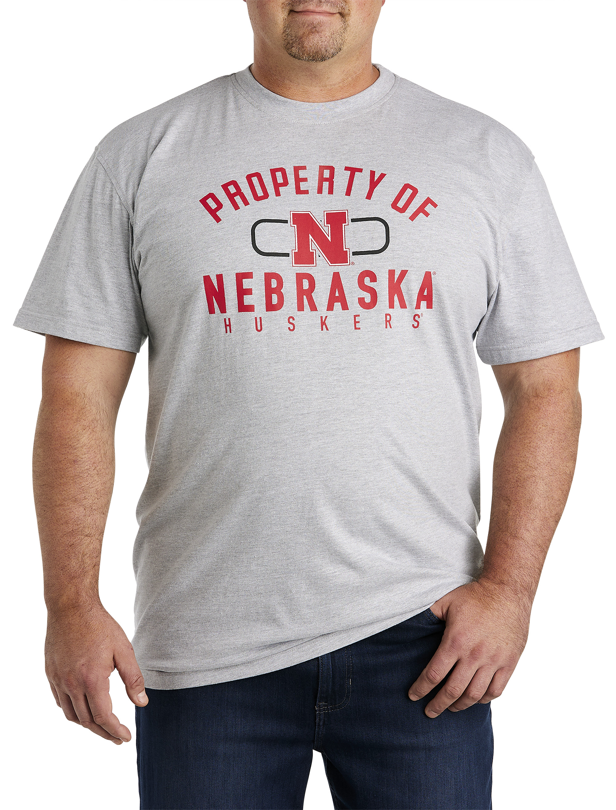NCAA HTR FASH TEE NEBRASKA