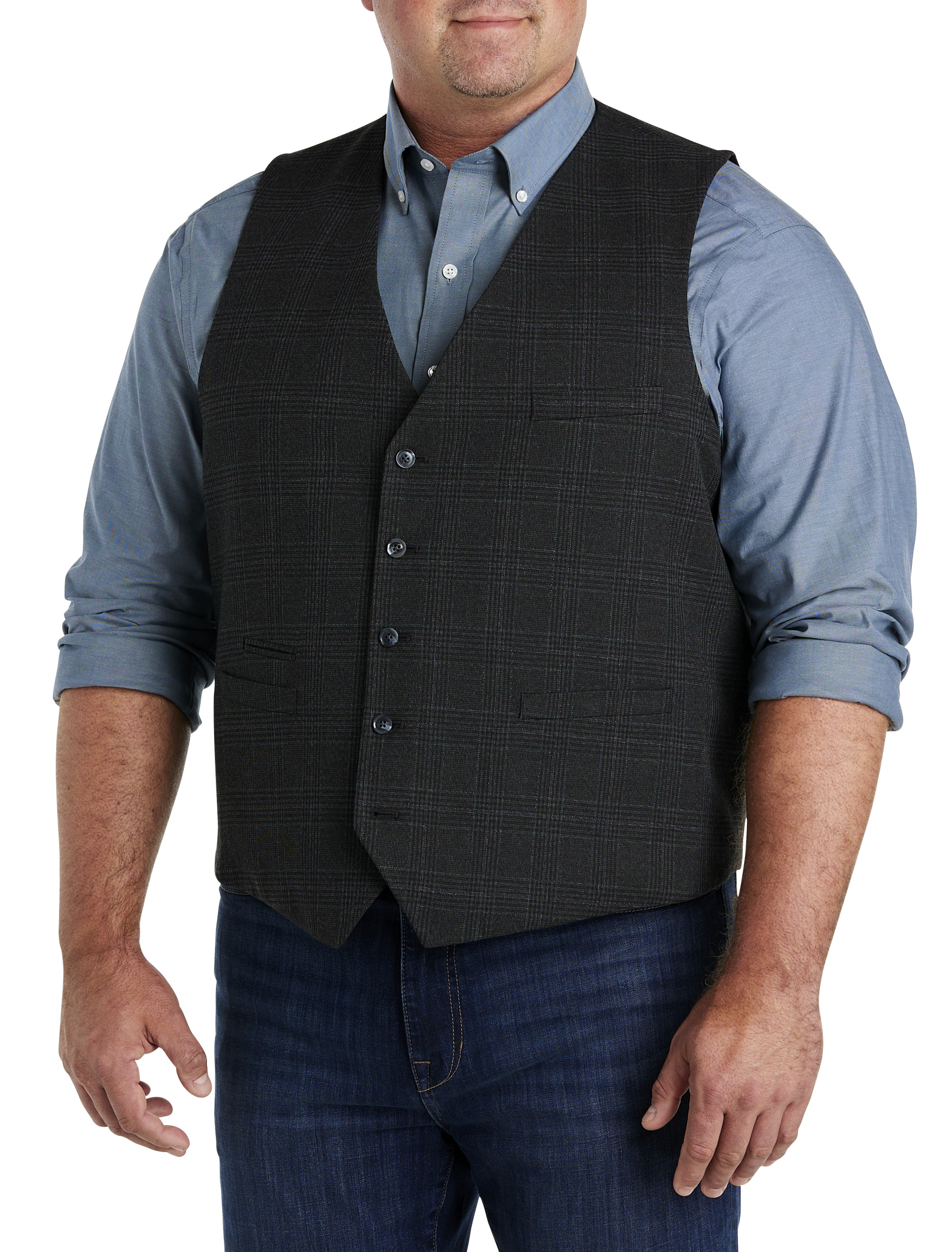 Big and tall hot sale suit vest