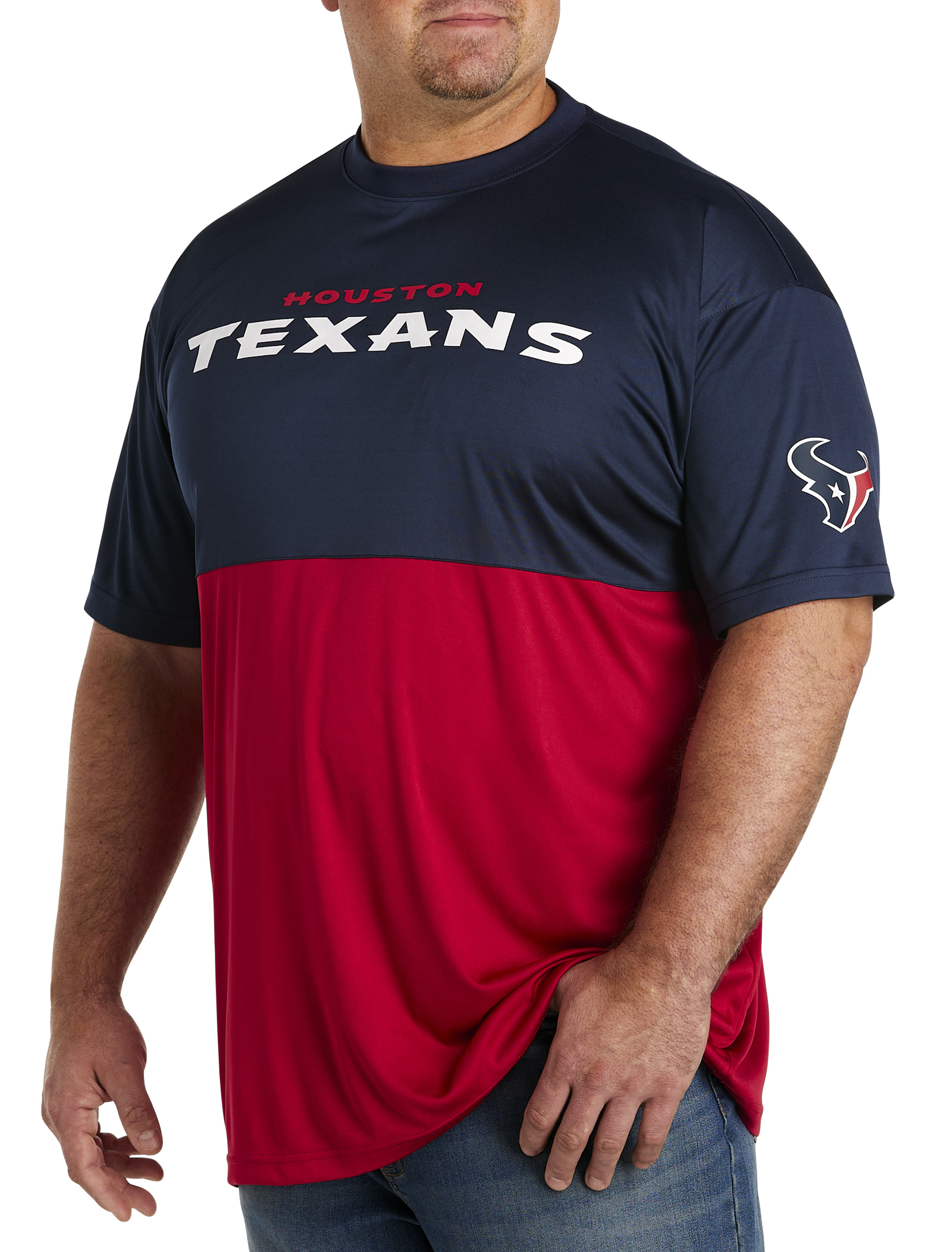 Houston Texans Polo Golf Shirt, NFL Team Apparel, Mens Size 3XL XXXL, NEW