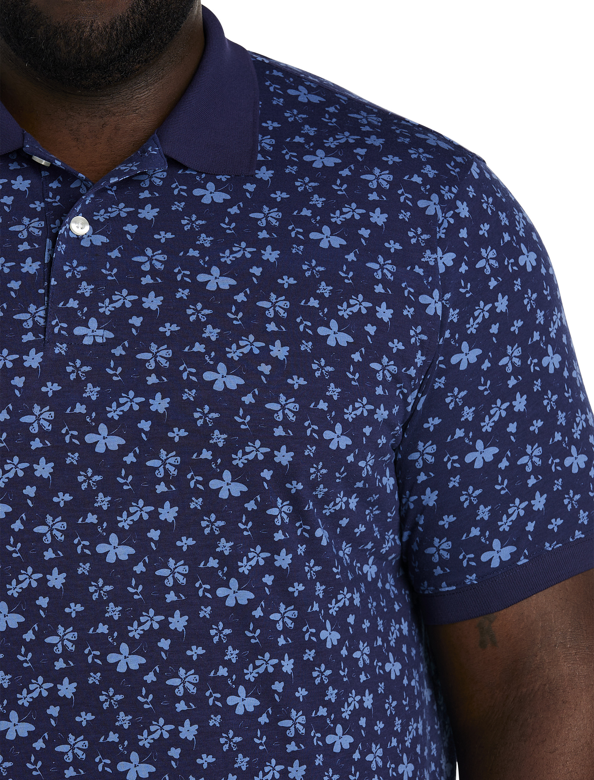 Floral Polo Sport Shirt