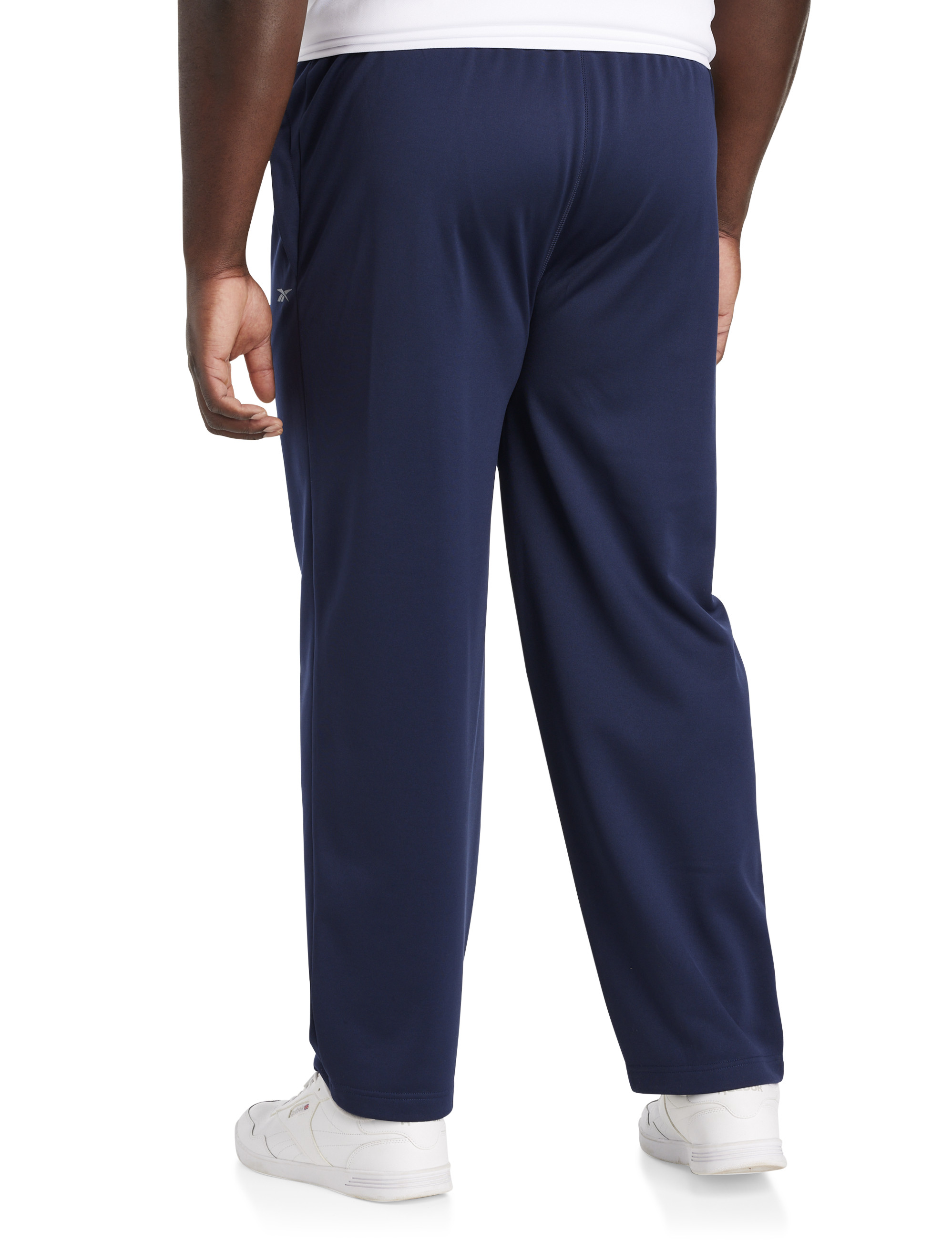 adidas Game & Go Small Logo Training Moisture-wicking Open Hem Fleece  joggers in Blue for Men