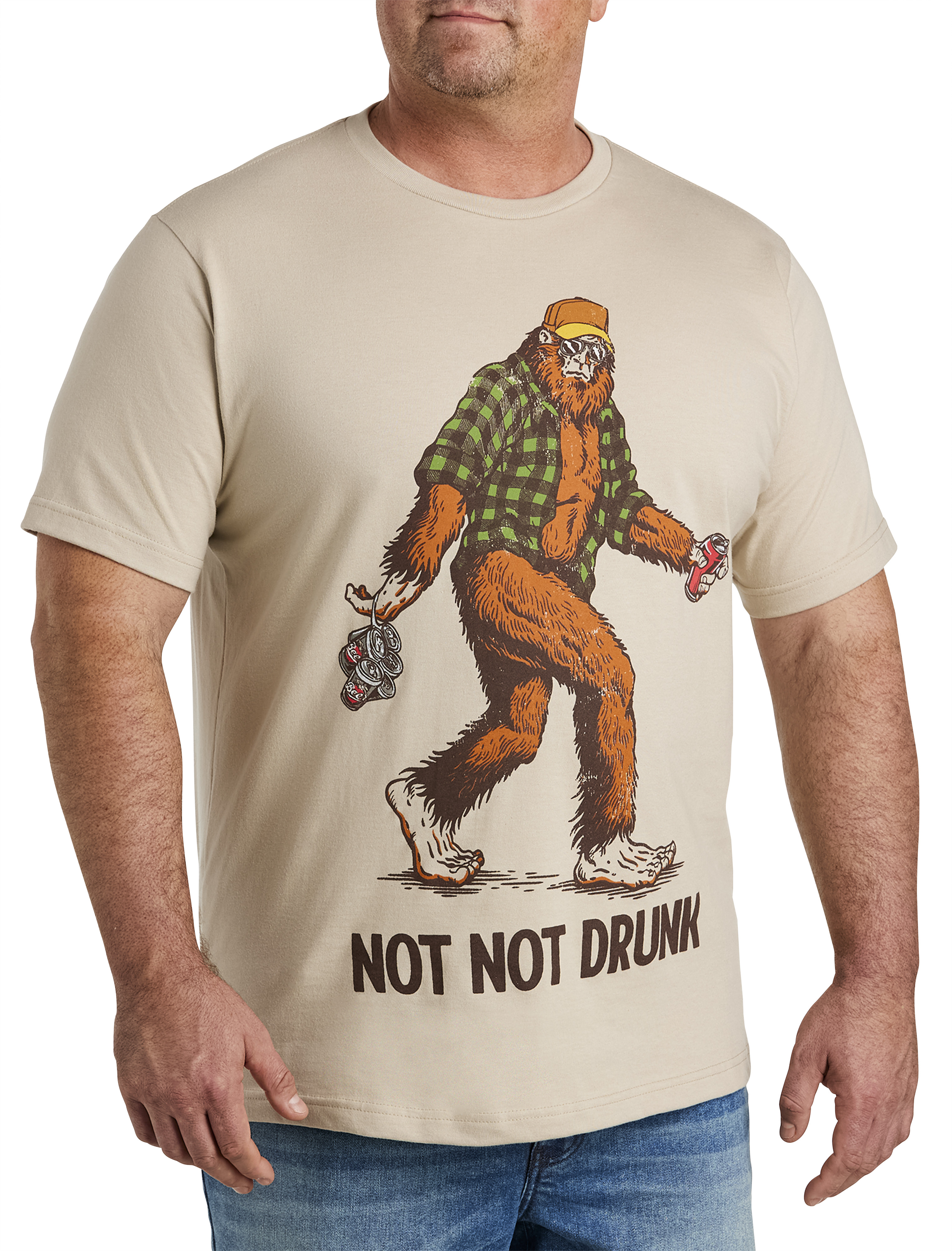 Drunken Yeti Pub T Shirt Funny Dive Bar Shirts Bigfoot Hilarious Drinking Tee