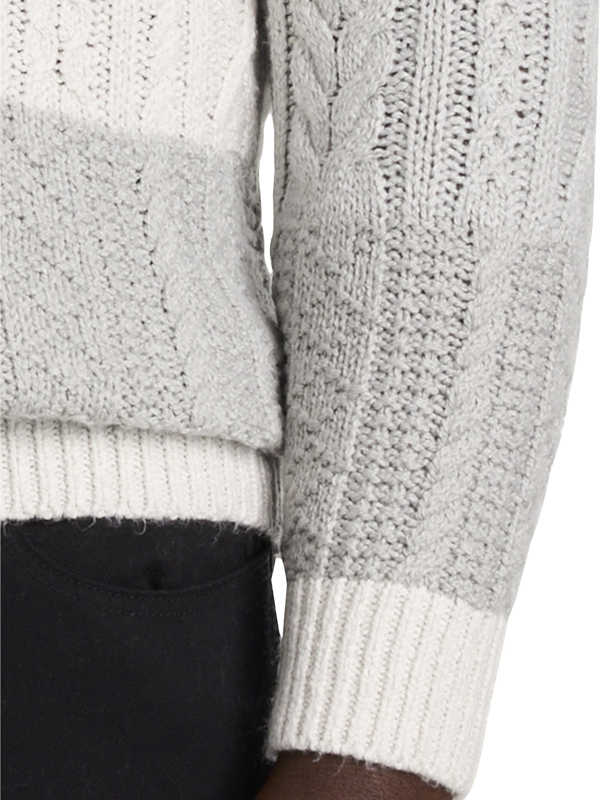 Patchwork Crewneck Sweater - thumbnail 3
