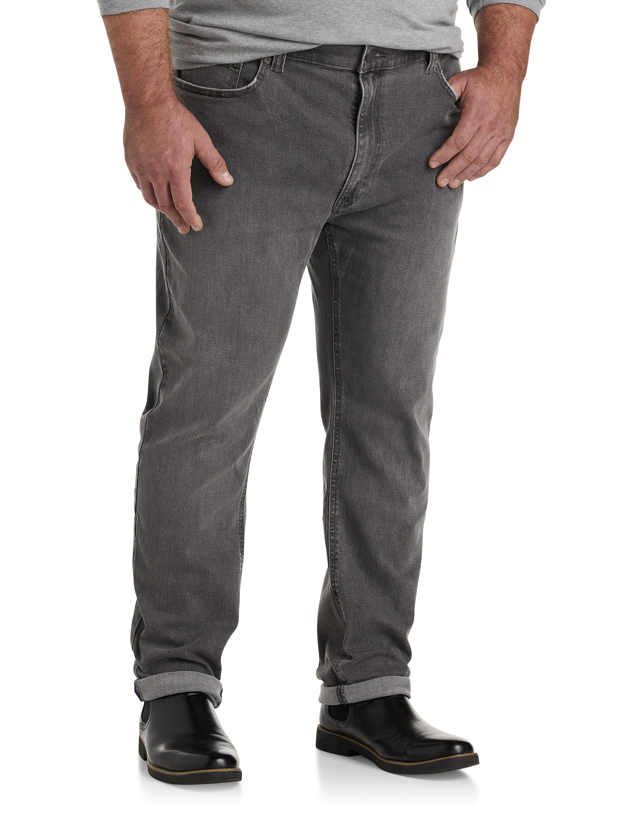Grey Haze Tapered Fit Jeans