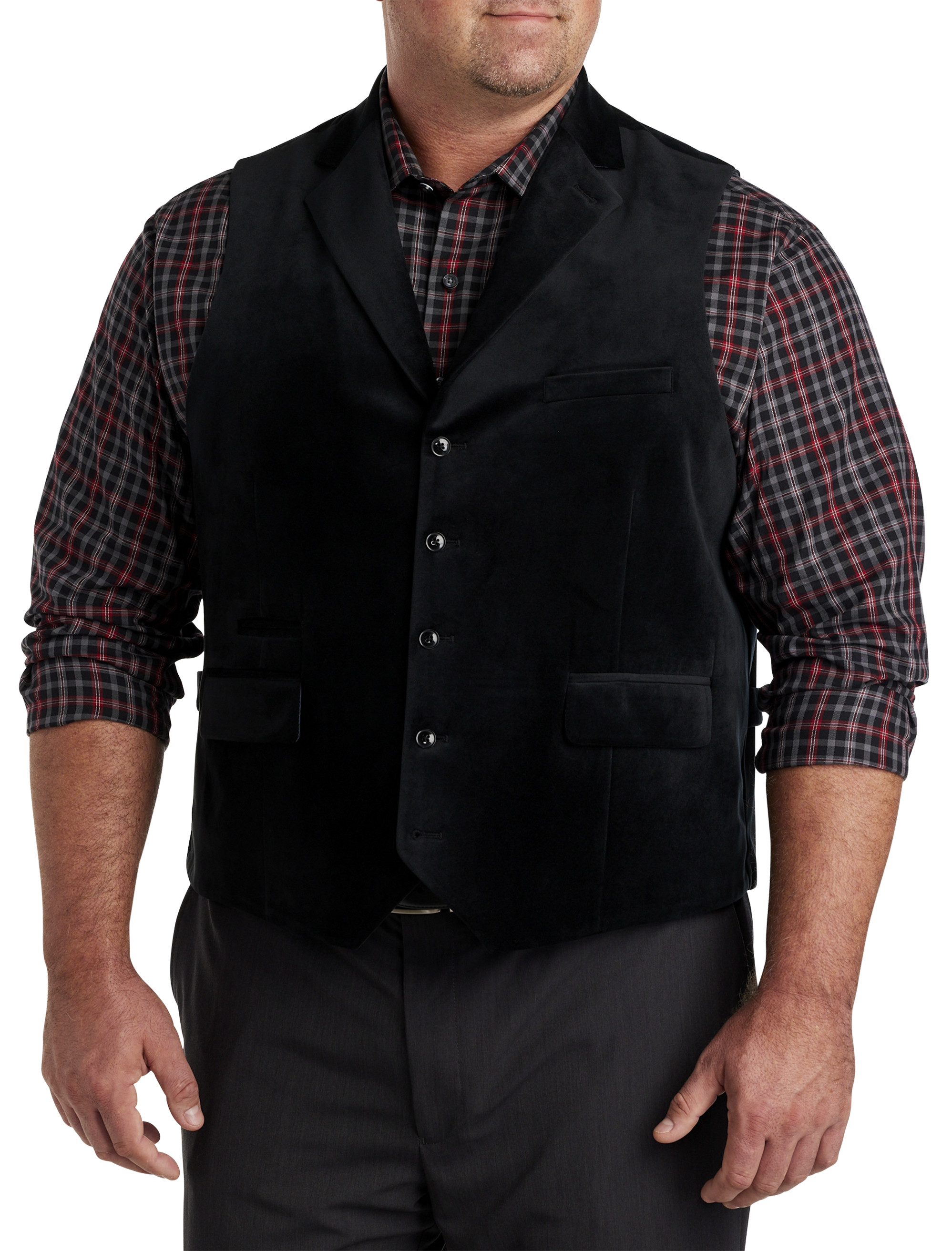 Mens dress vests big and tall sale