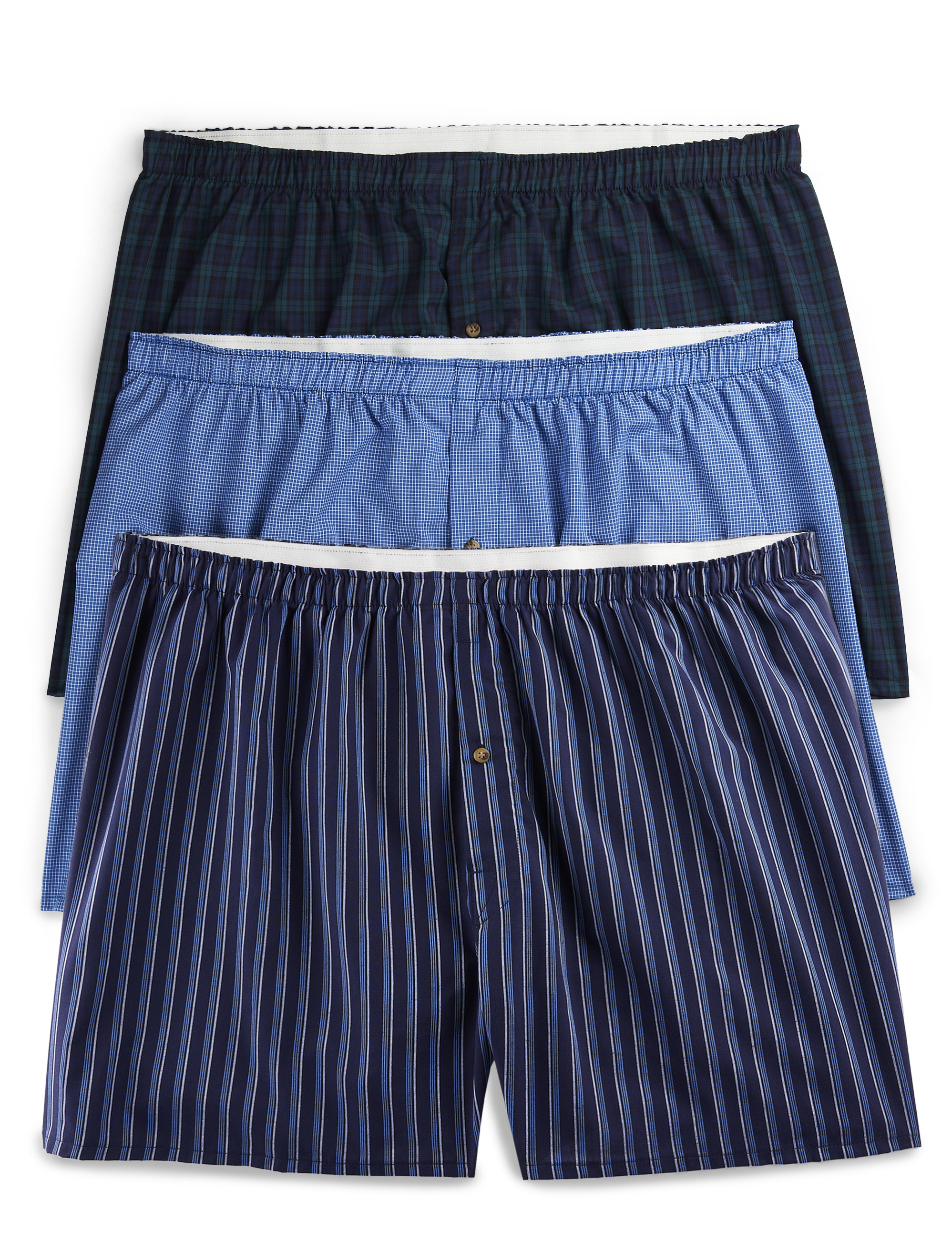 Big + Tall, Harbor Bay 3-Pack Boxer Briefs