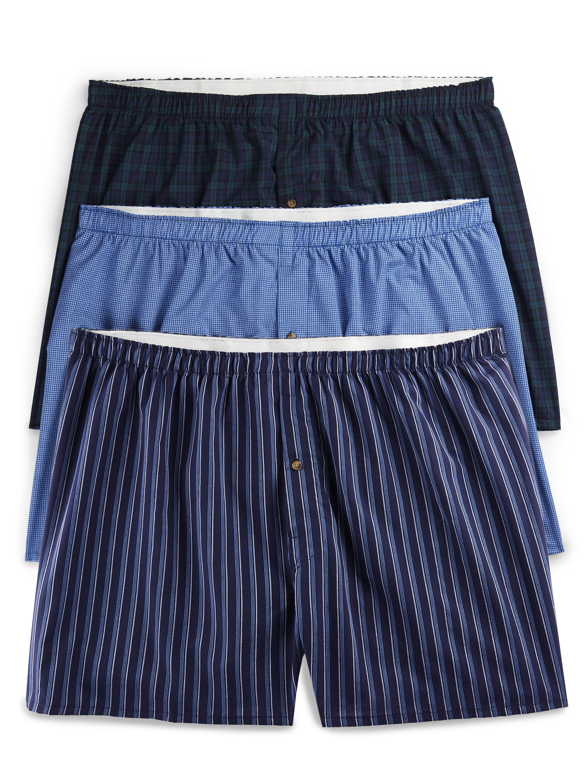 Big + Tall, Harbor Bay 3-pk Boxer Briefs