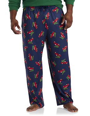 Men's Clothing - Graphics Monogram Pajama Pants - Black