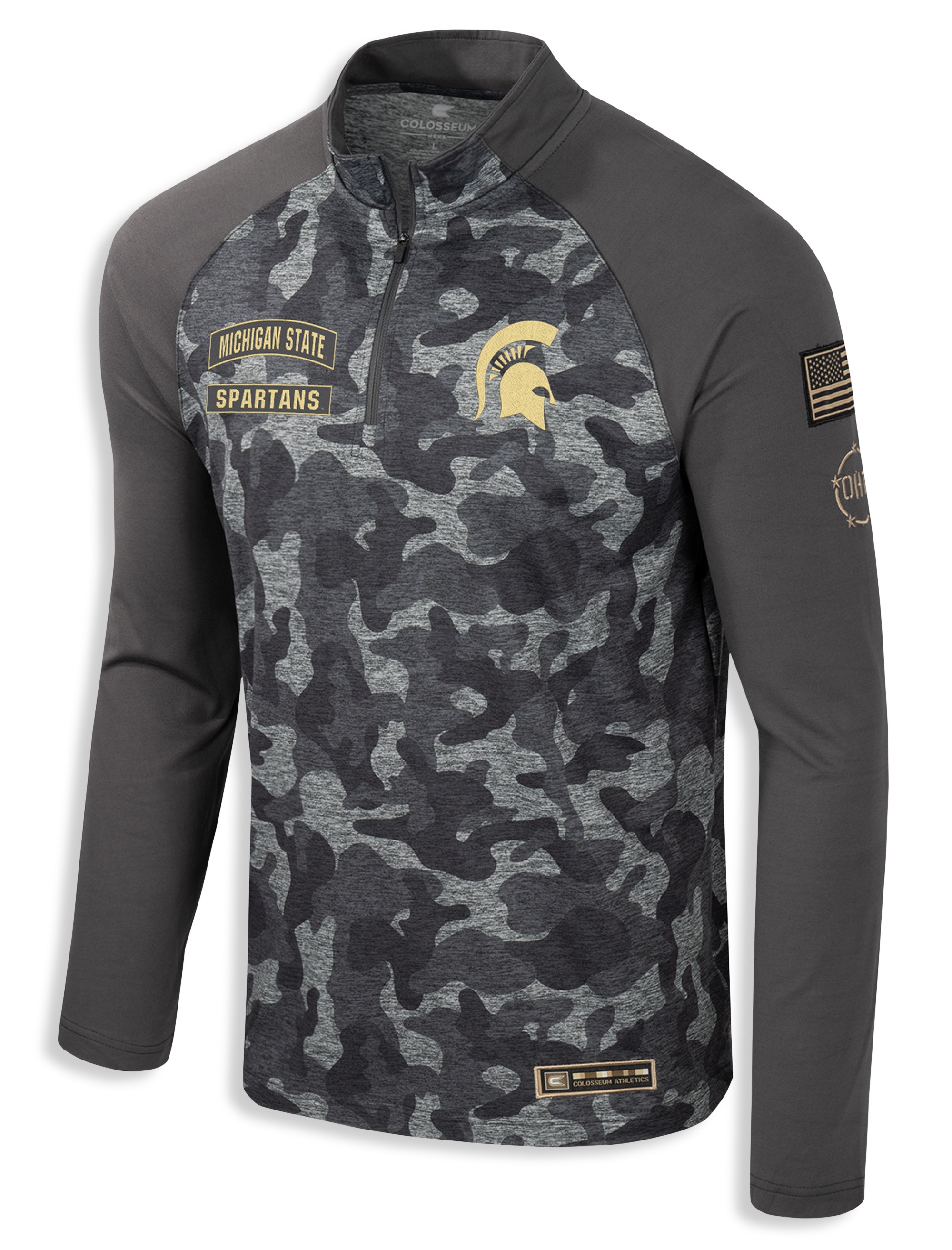 OHT 1/4-Zip Camo Pullover - thumbnail 5