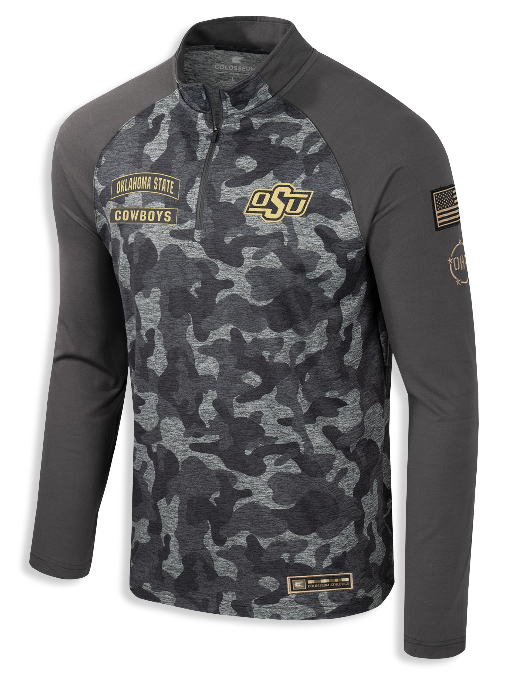 OHT 1/4-Zip Camo Pullover - thumbnail 3