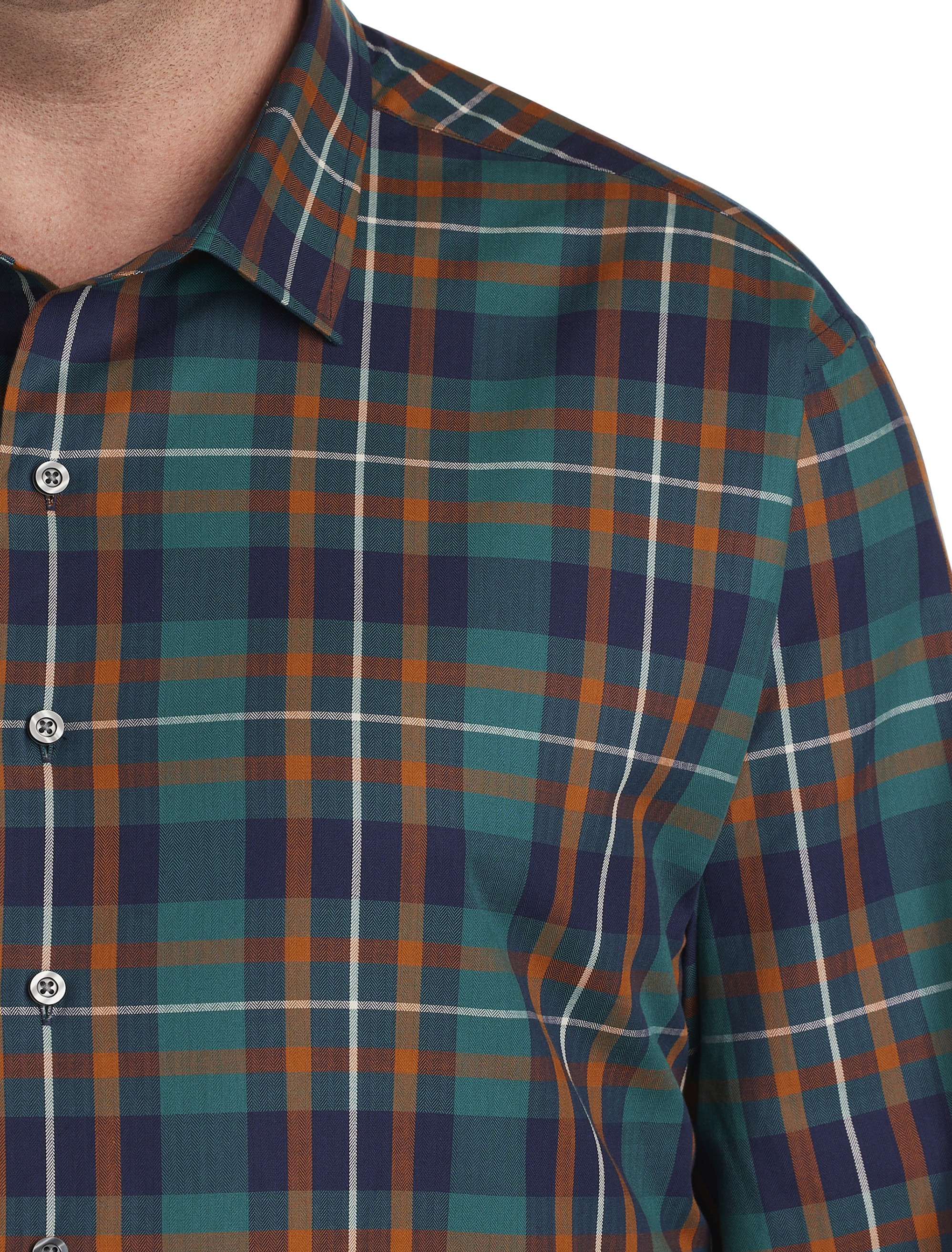 Large Plaid Sport Shirt