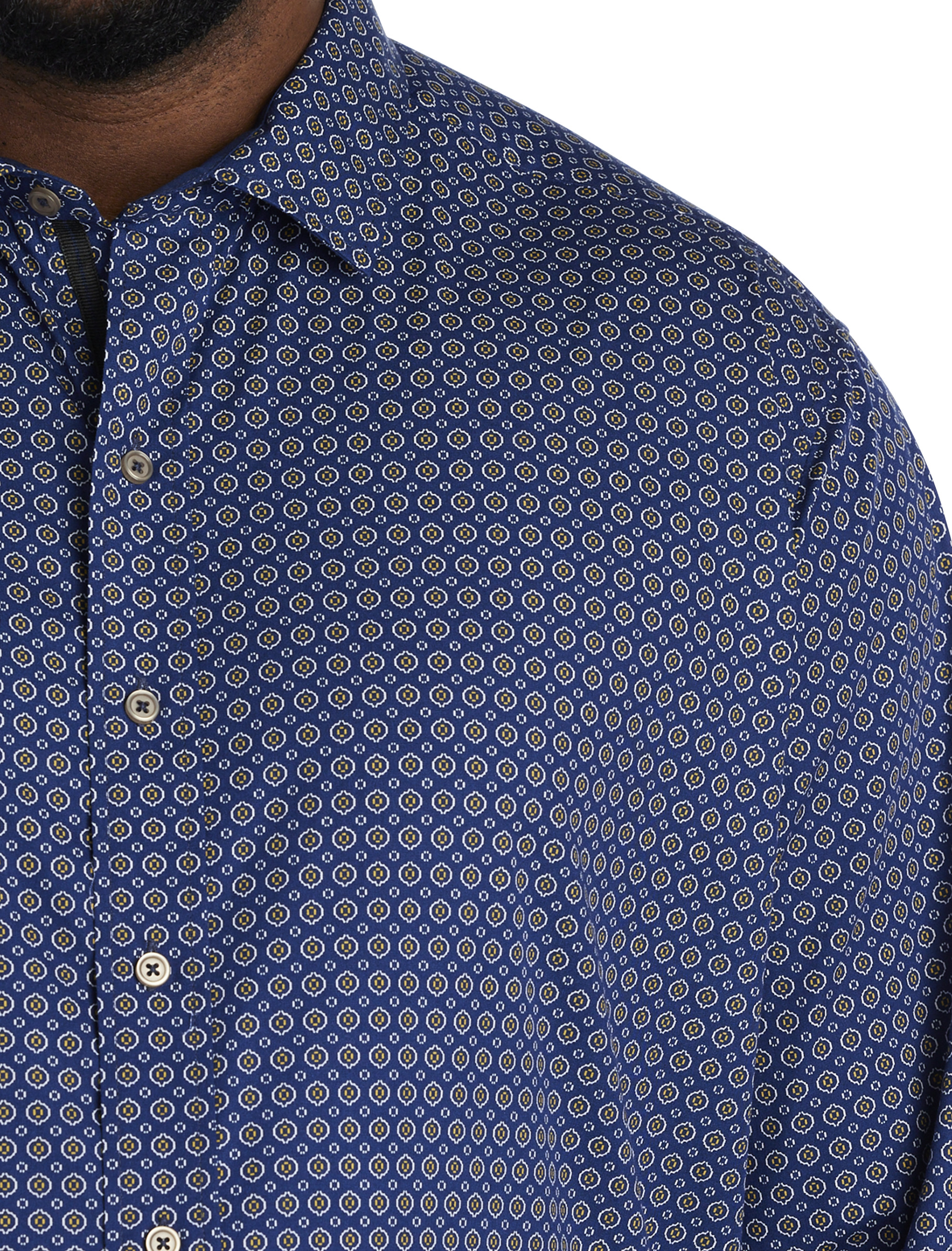 Medallion Print Sport Shirt