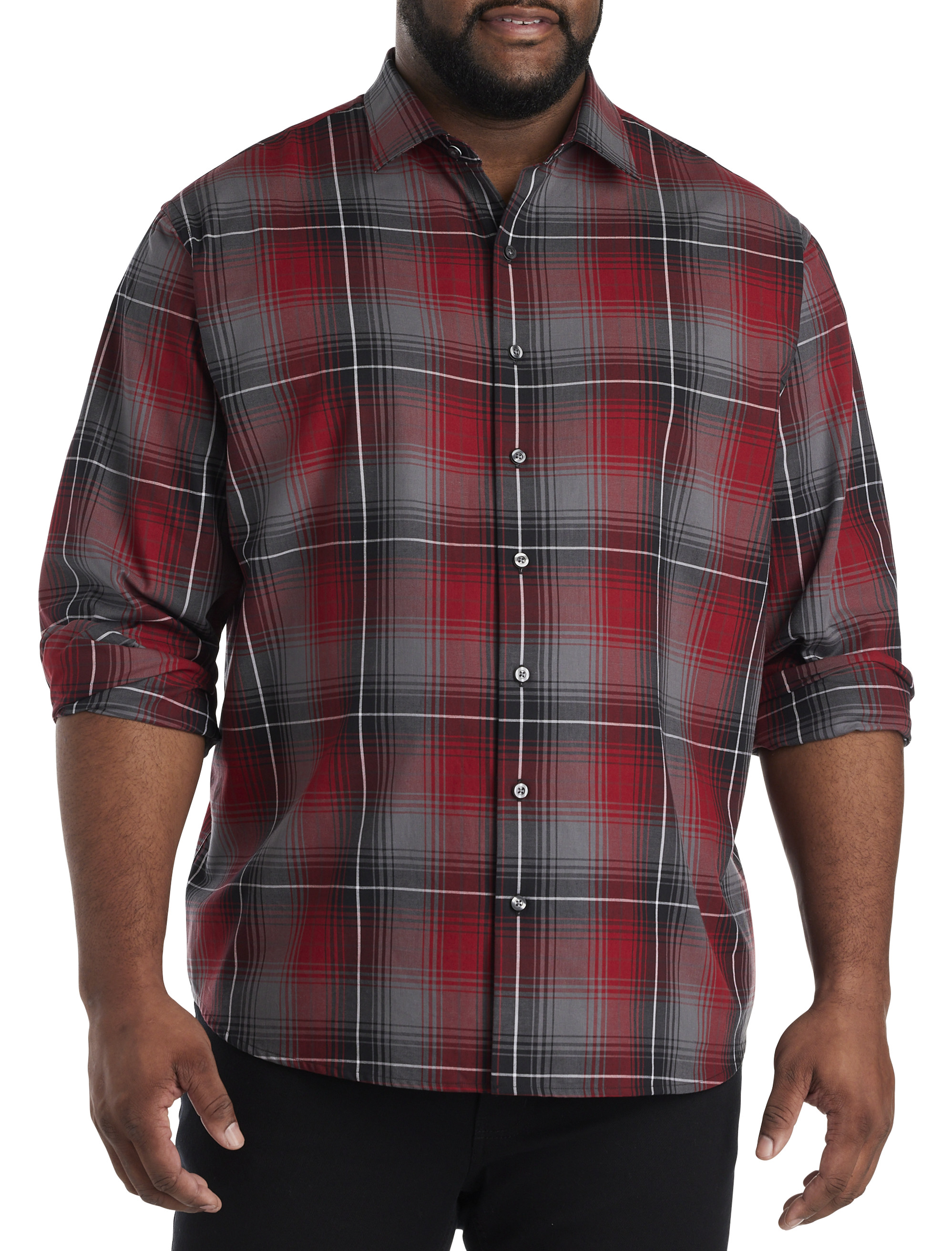 Long Sleeve Flannel Shirts For Men | DXL