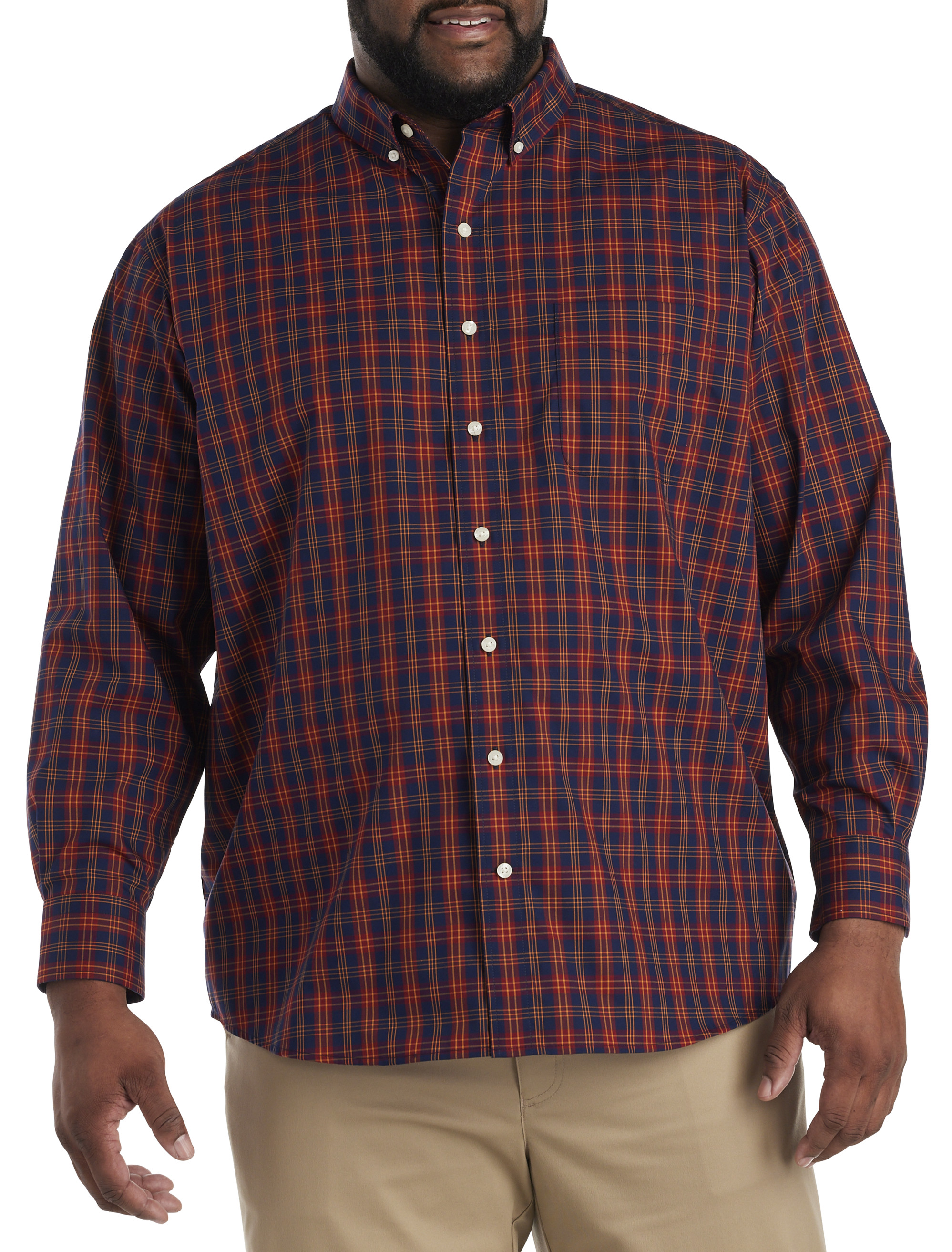 Medium Plaid Sport Shirt