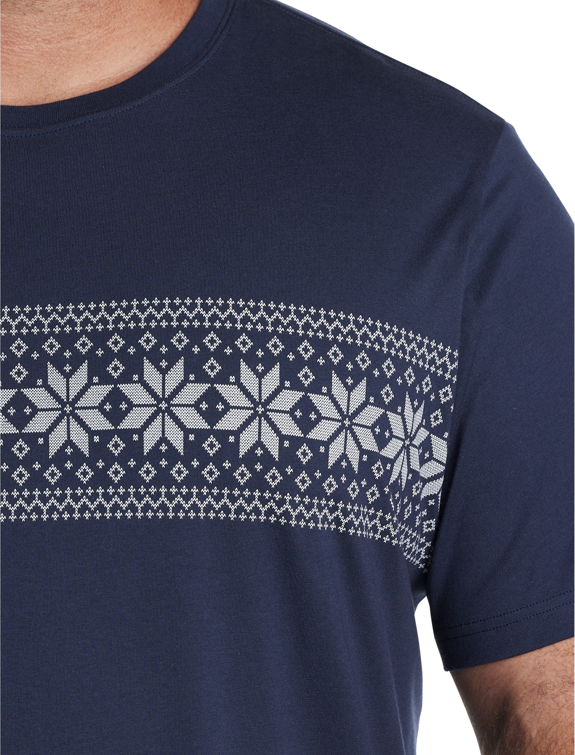Fair Isle Moisture-Wicking T-Shirt - thumbnail 3