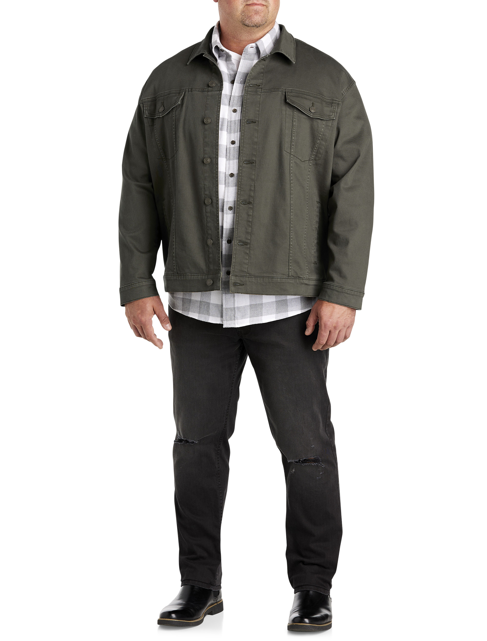 TN TWILL JACKET DARK OLIVE