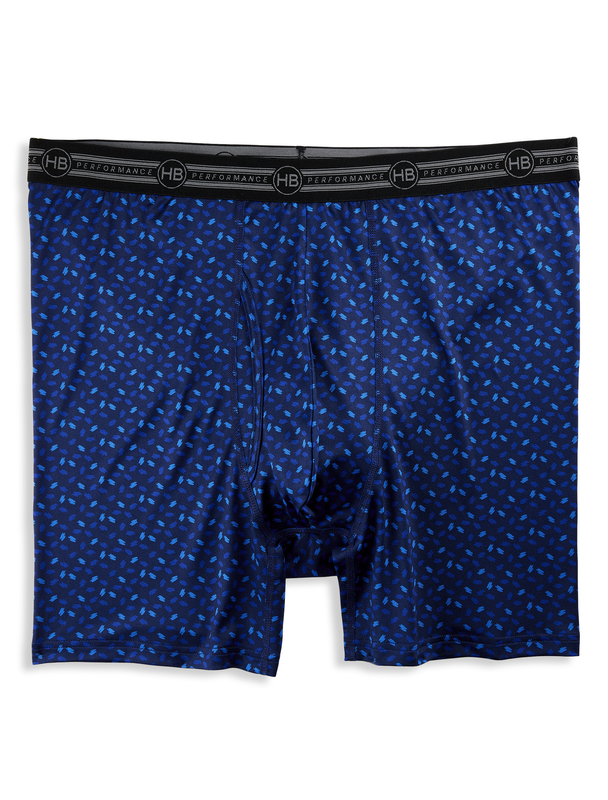 Abstract Geometric Print Performance Boxer Briefs