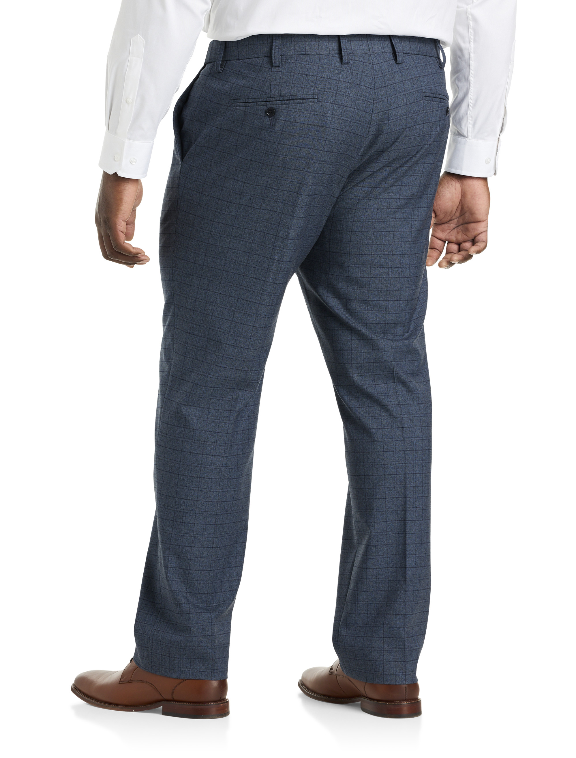Windowpane Suit Pants