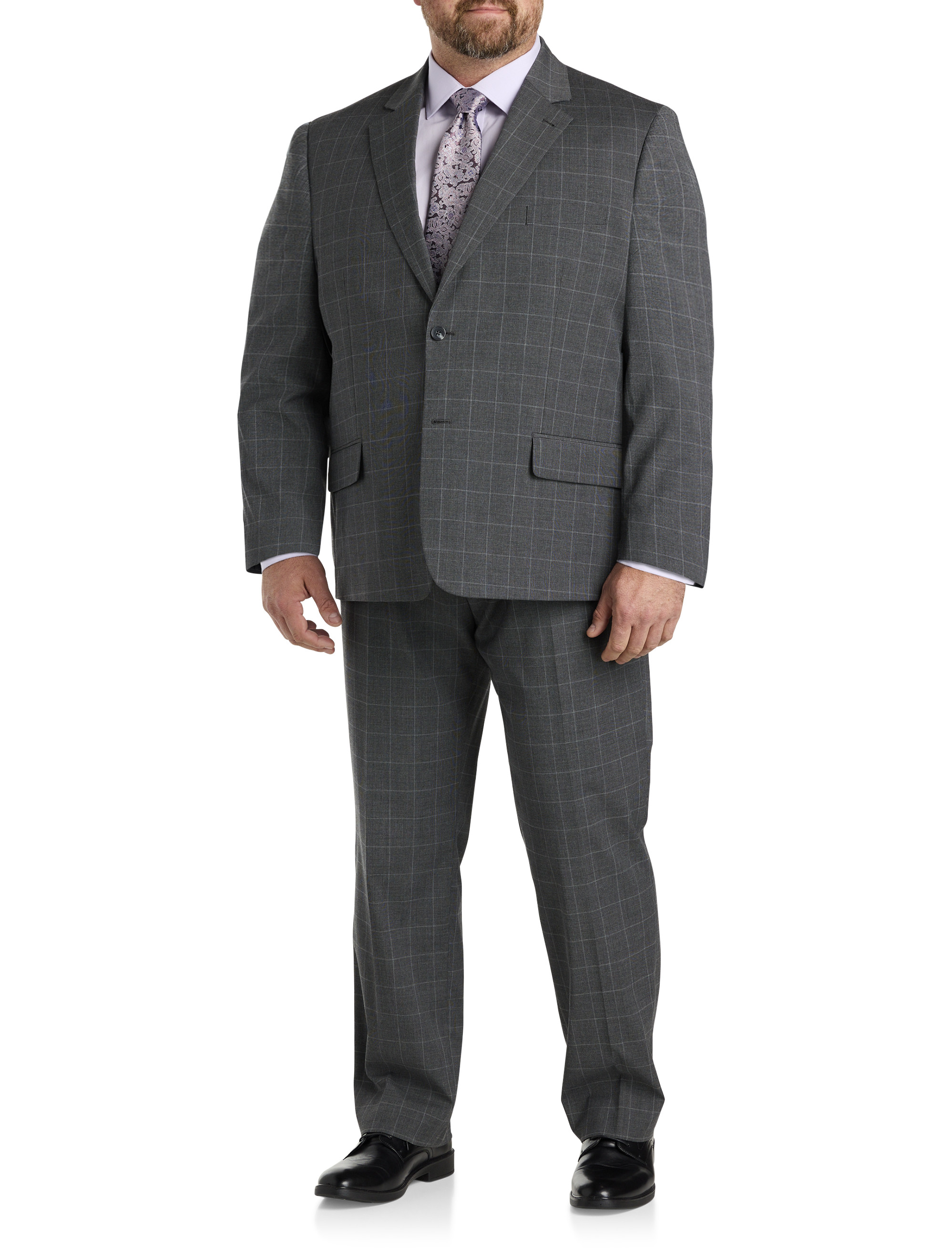 Houndstooth Jacket-Relaxer Suit Jacket