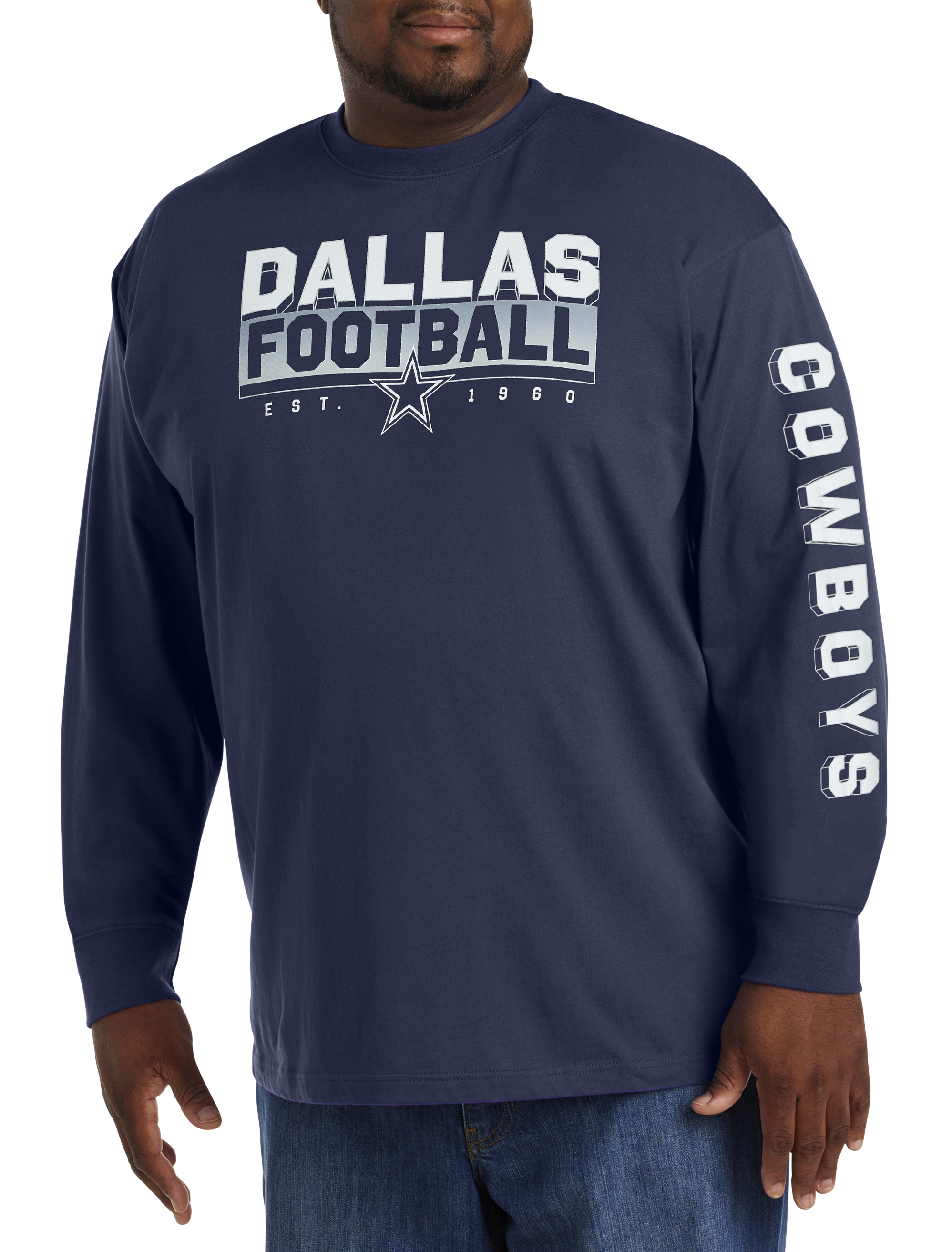Big + Tall | NFL Team Long-Sleeve T-Shirt | DXL