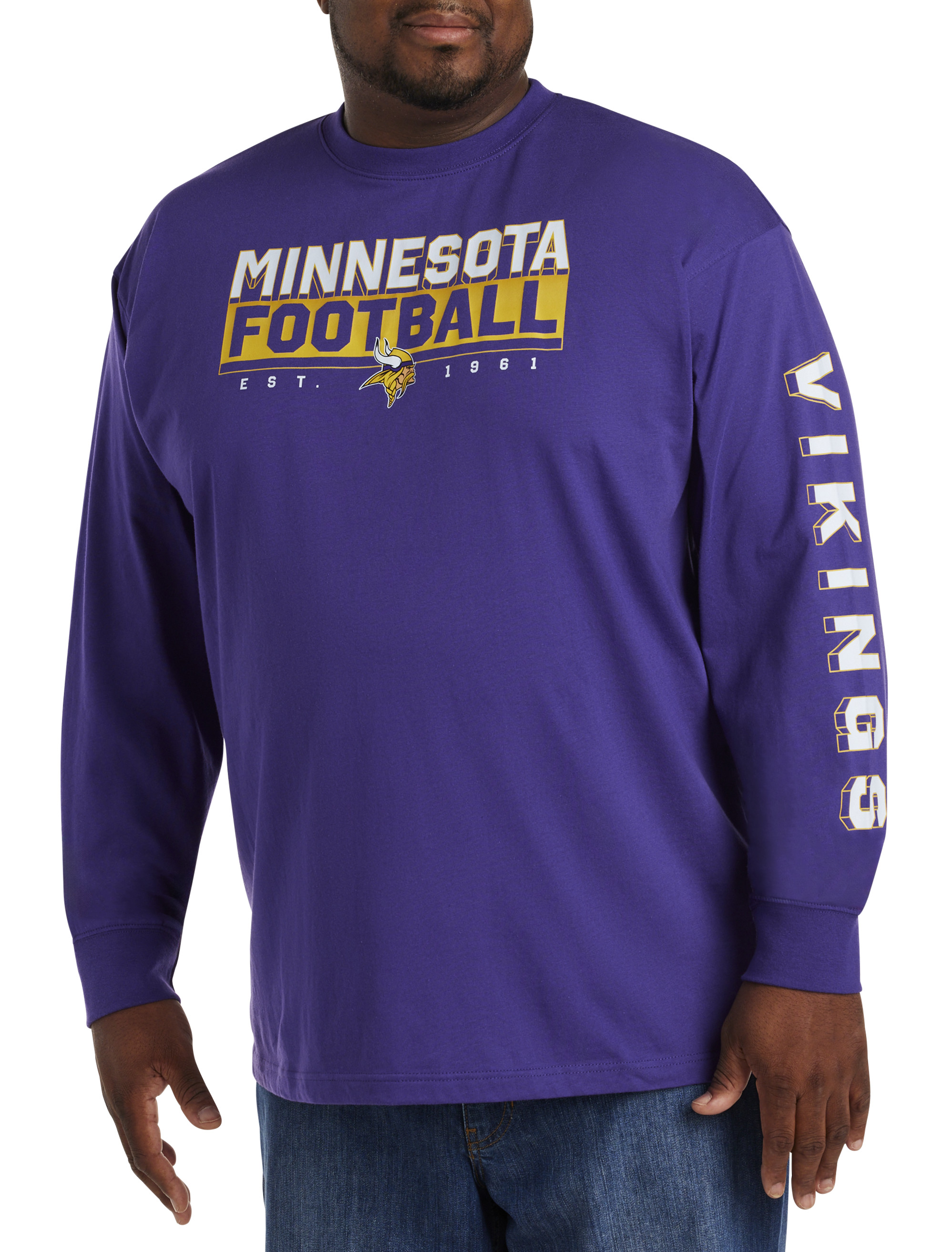 Big + Tall | NFL Team Long-Sleeve T-Shirt | DXL