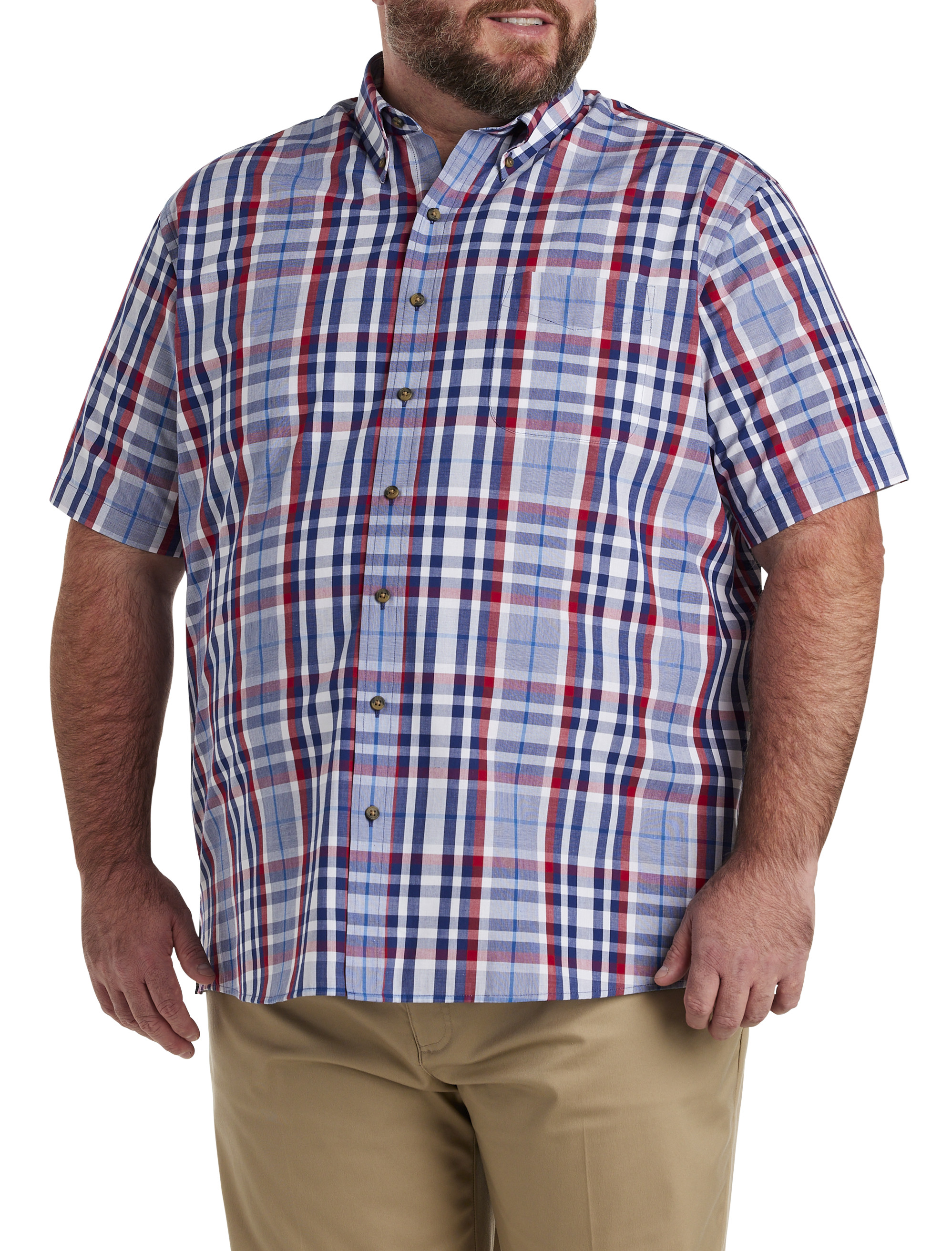 Men's Big & Tall Shirts & Button Downs