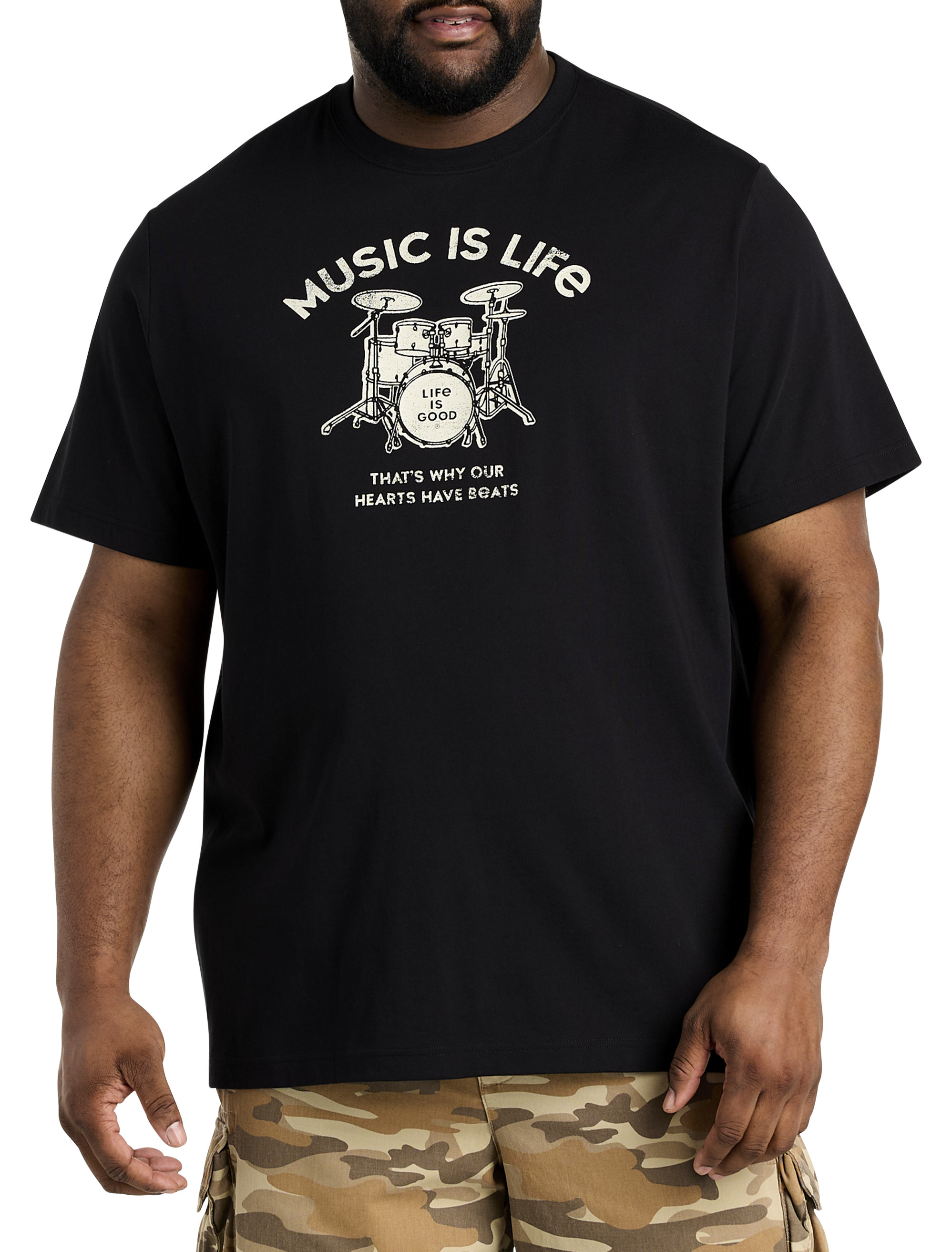 LIG MUSIC IS LIFE BLACK