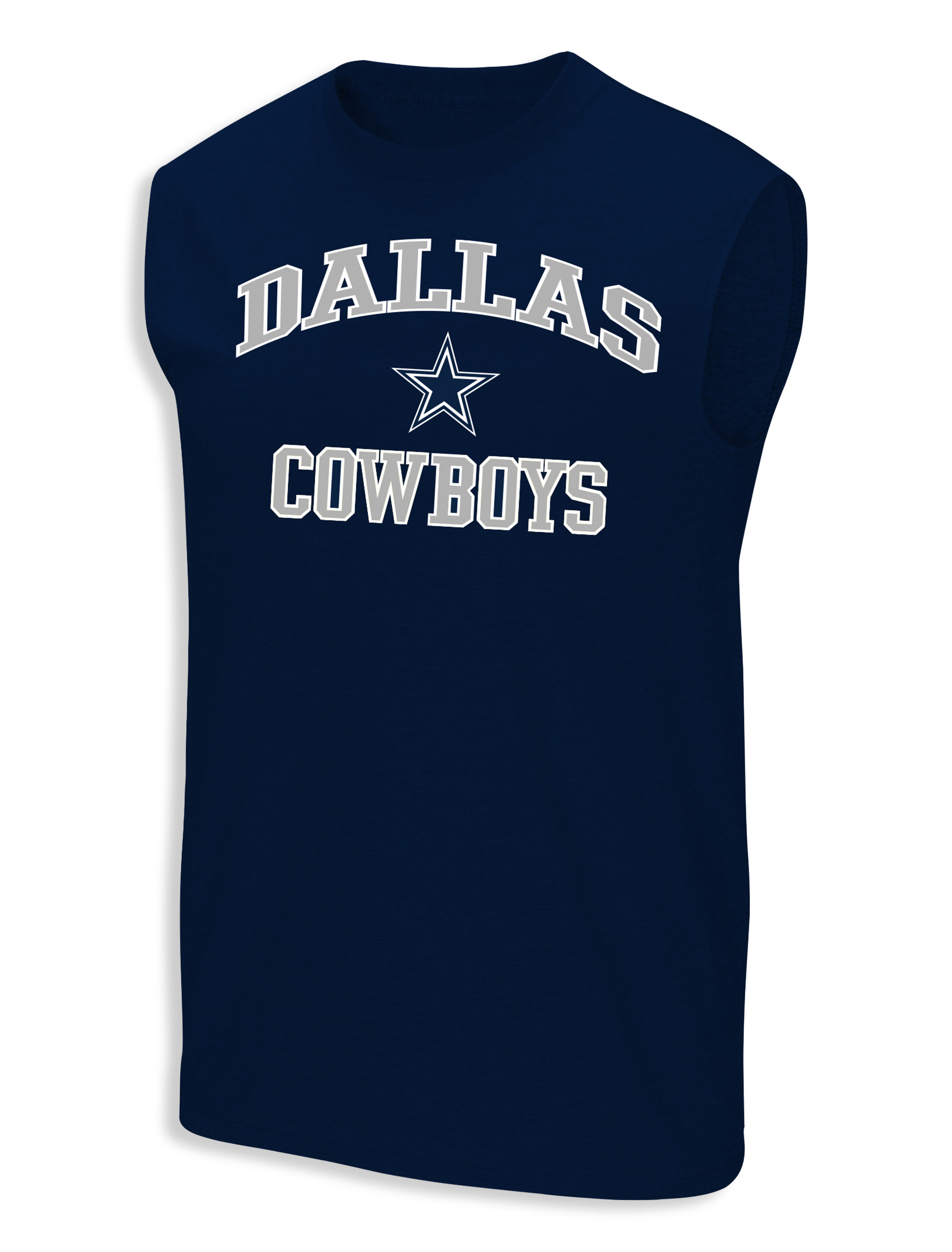 Cowboys #4 NFLメッシュタンクトップ ネイビー Big + Tall | NFL Performance Muscle Tee | DXL