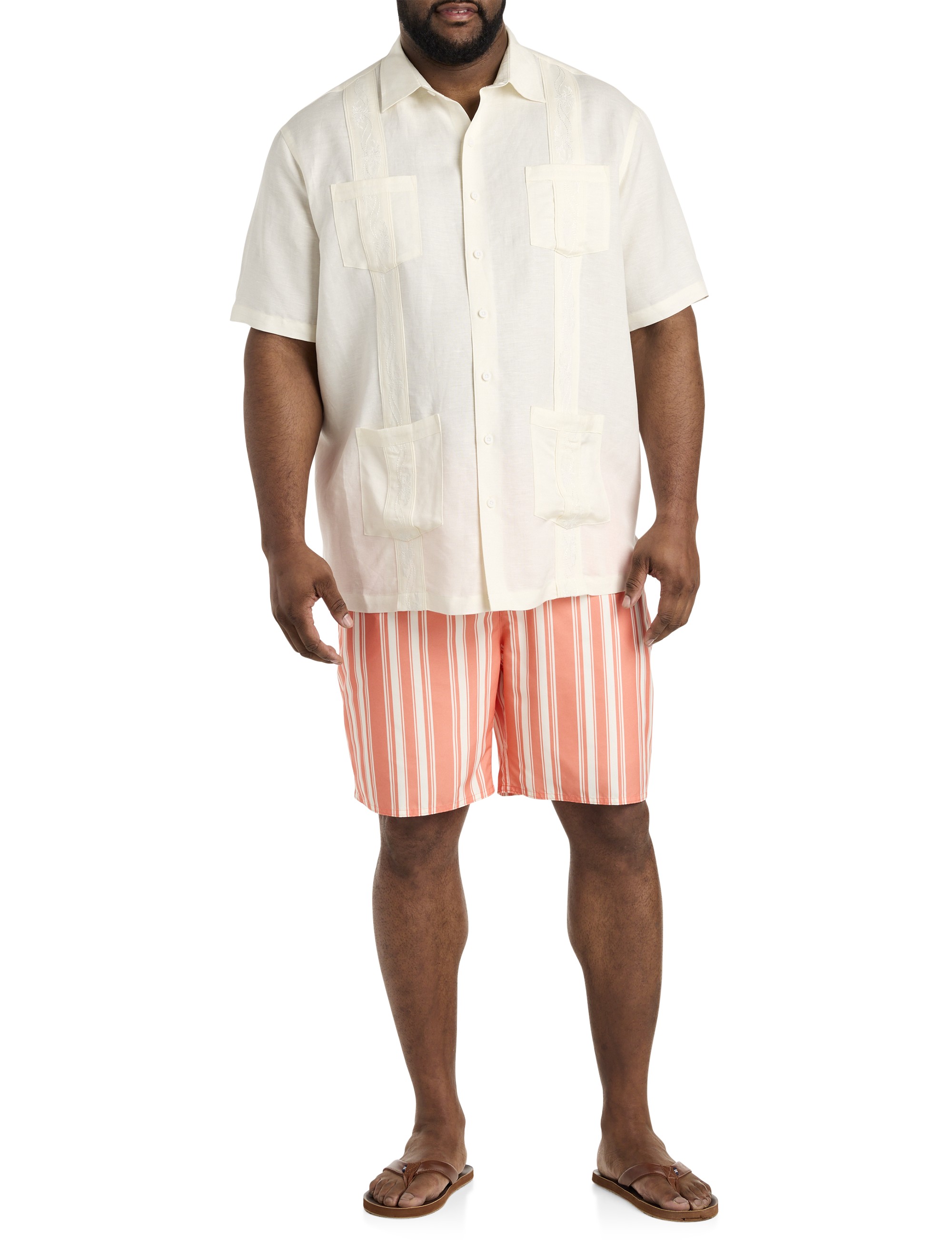 Cabana Stripe Swim Trunks - thumbnail 4