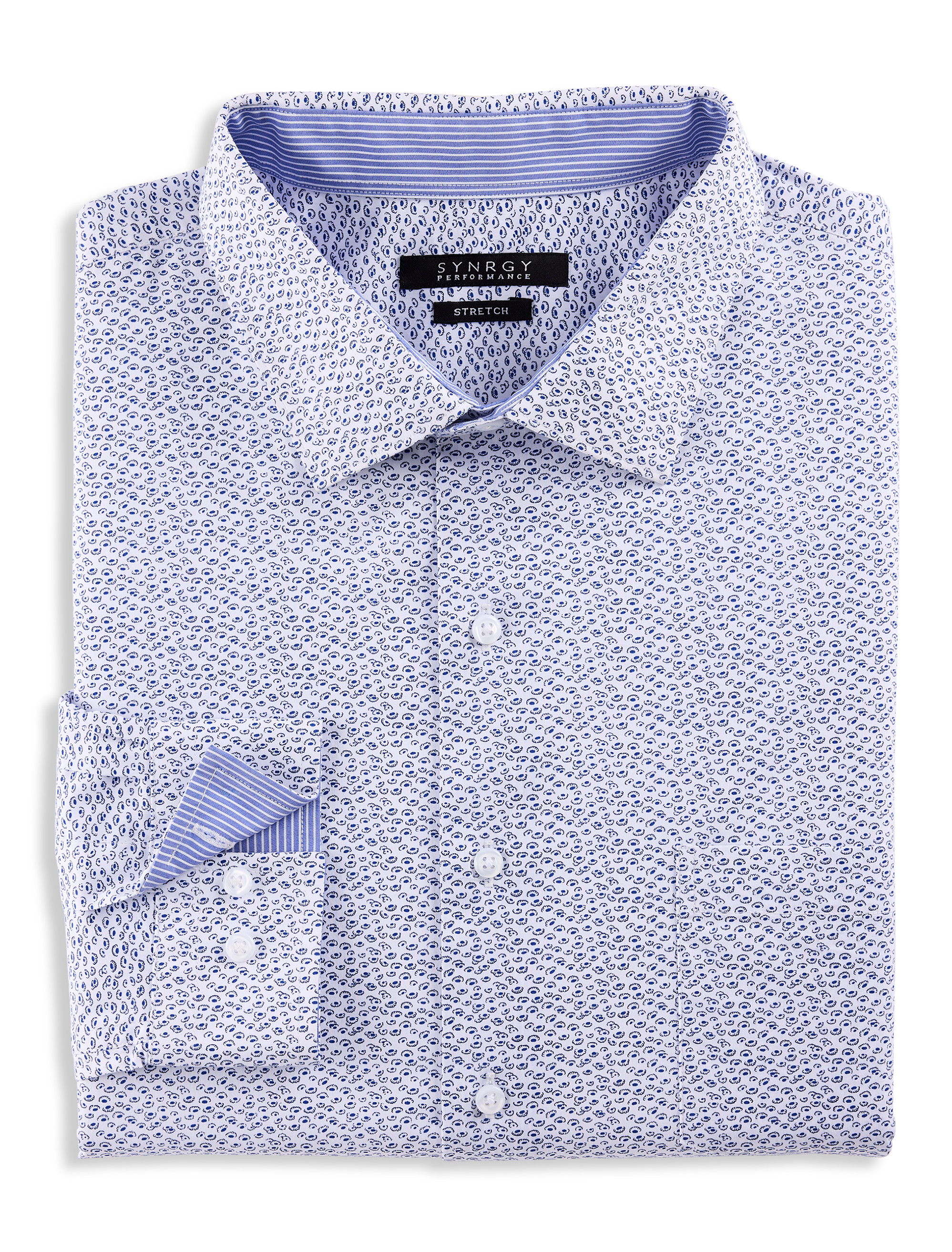 Nautica, Shirts, New Nautica White Lavender Gingham Shirt 6 34 35 Large  Long Sleeve