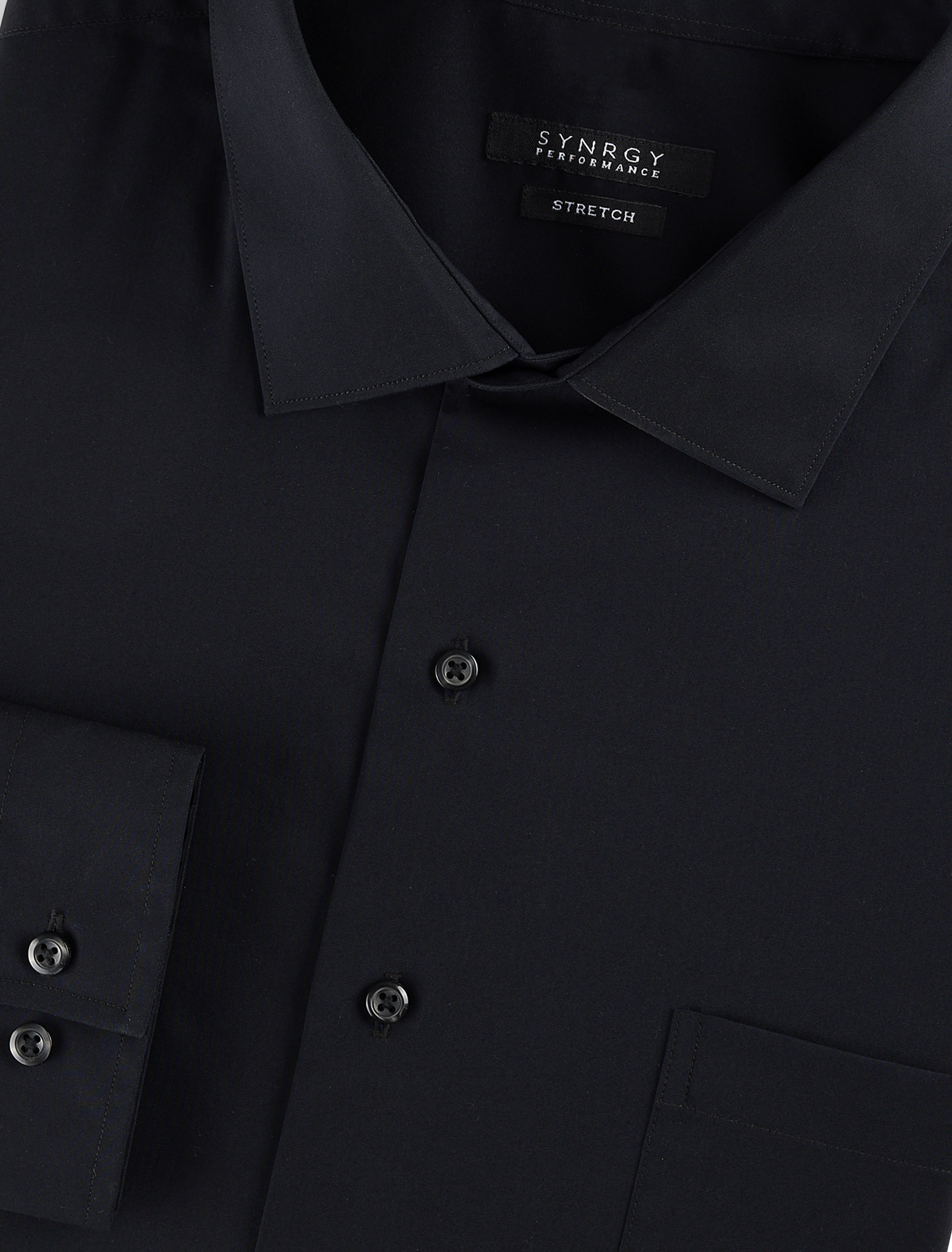 3xlt black dress shirt The Event Shirt Solid // Black – Twillory main image 1