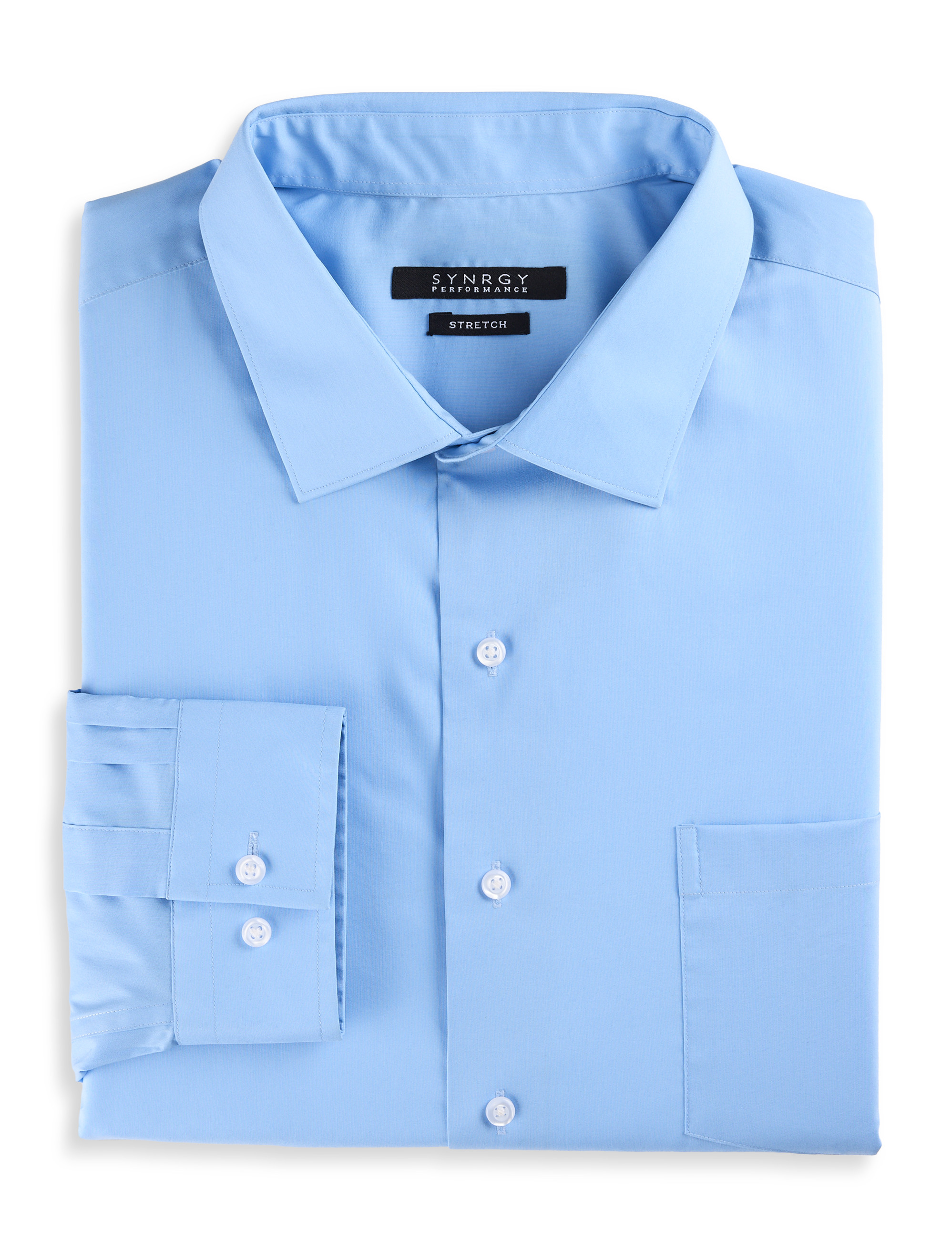 Nautica Slim Fit Performance 4-Way Stretch Dress Shirt, Work