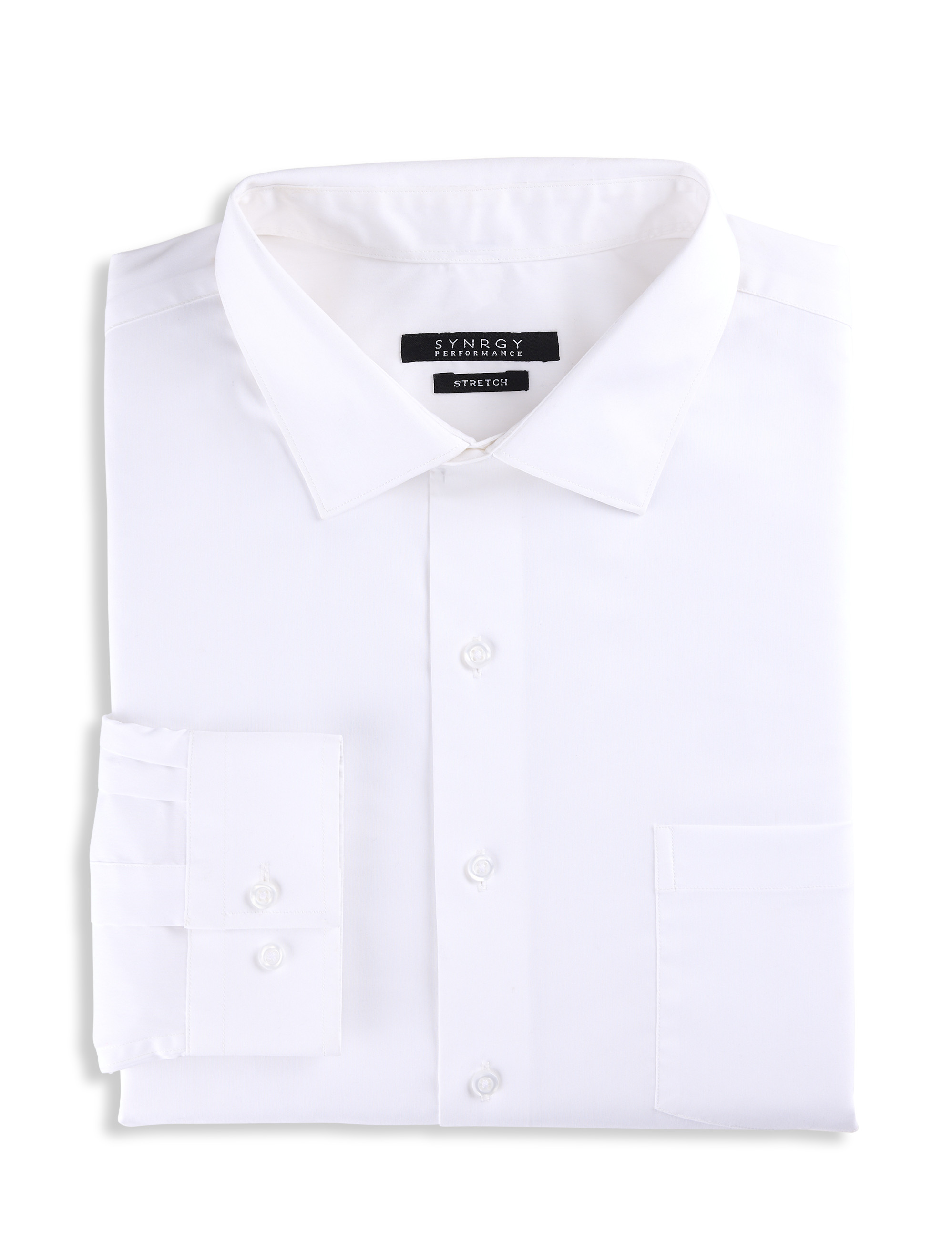 Big + Tall | Synrgy Performance Solid Dress Shirt | DXL