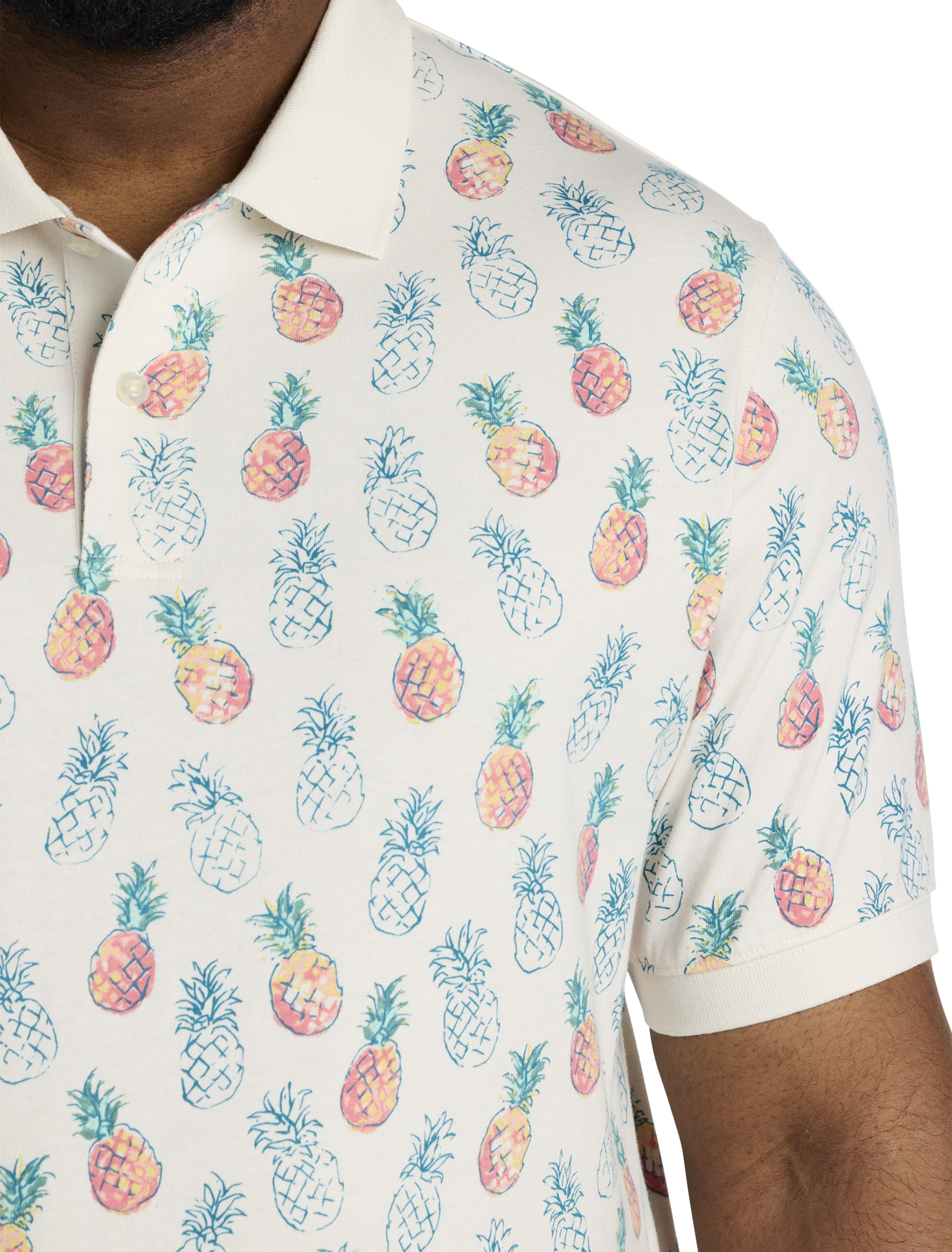 Pineapple polo shirt best sale