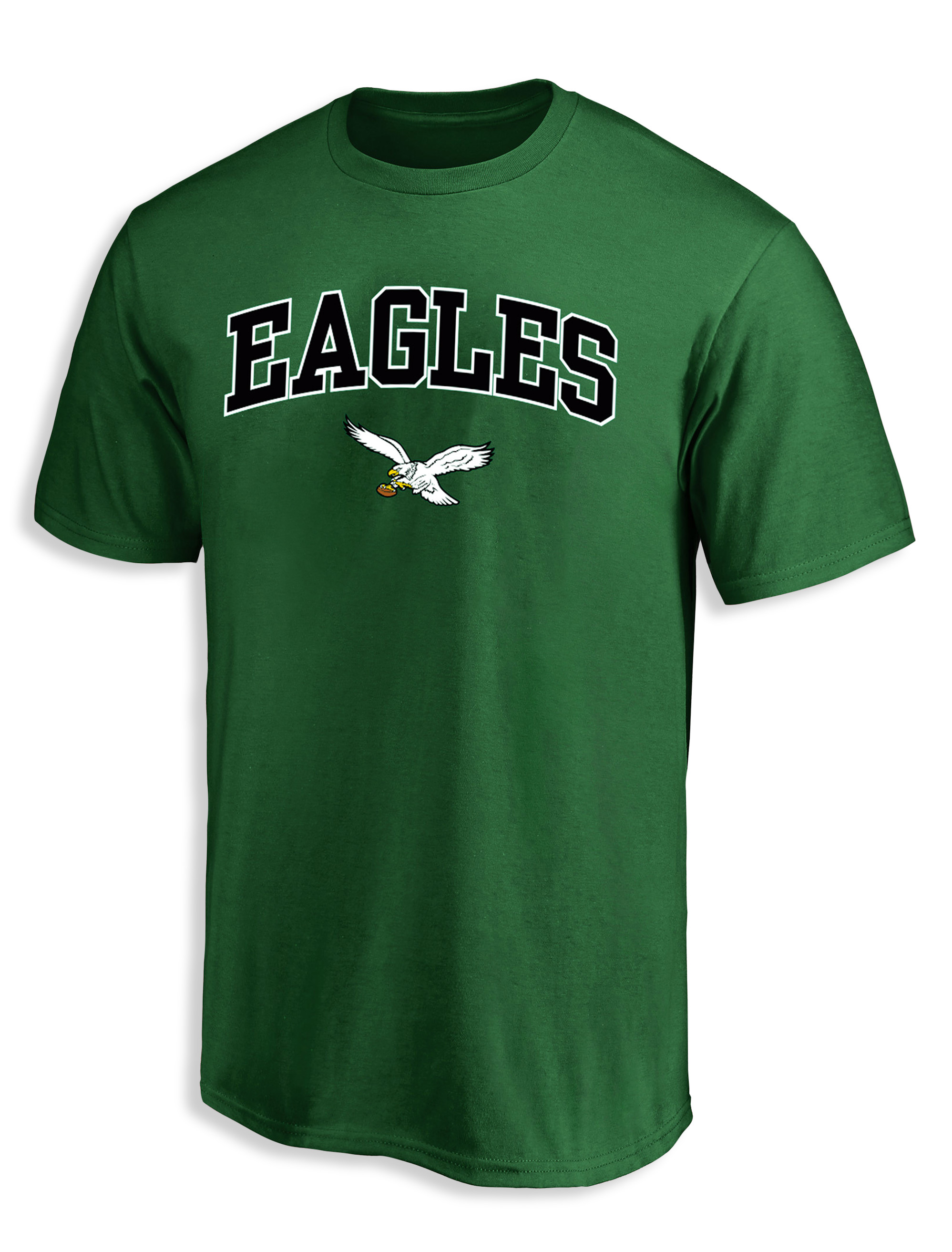 NFL Long Sleeve & Short Sleeve T-Shirt Combo Set Eagles XXL